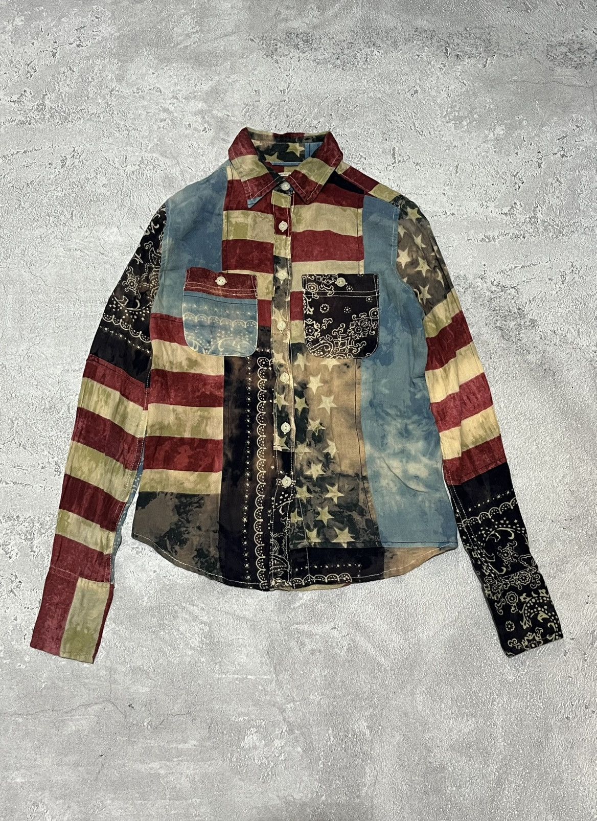 Ralph Lauren denim supply American flag