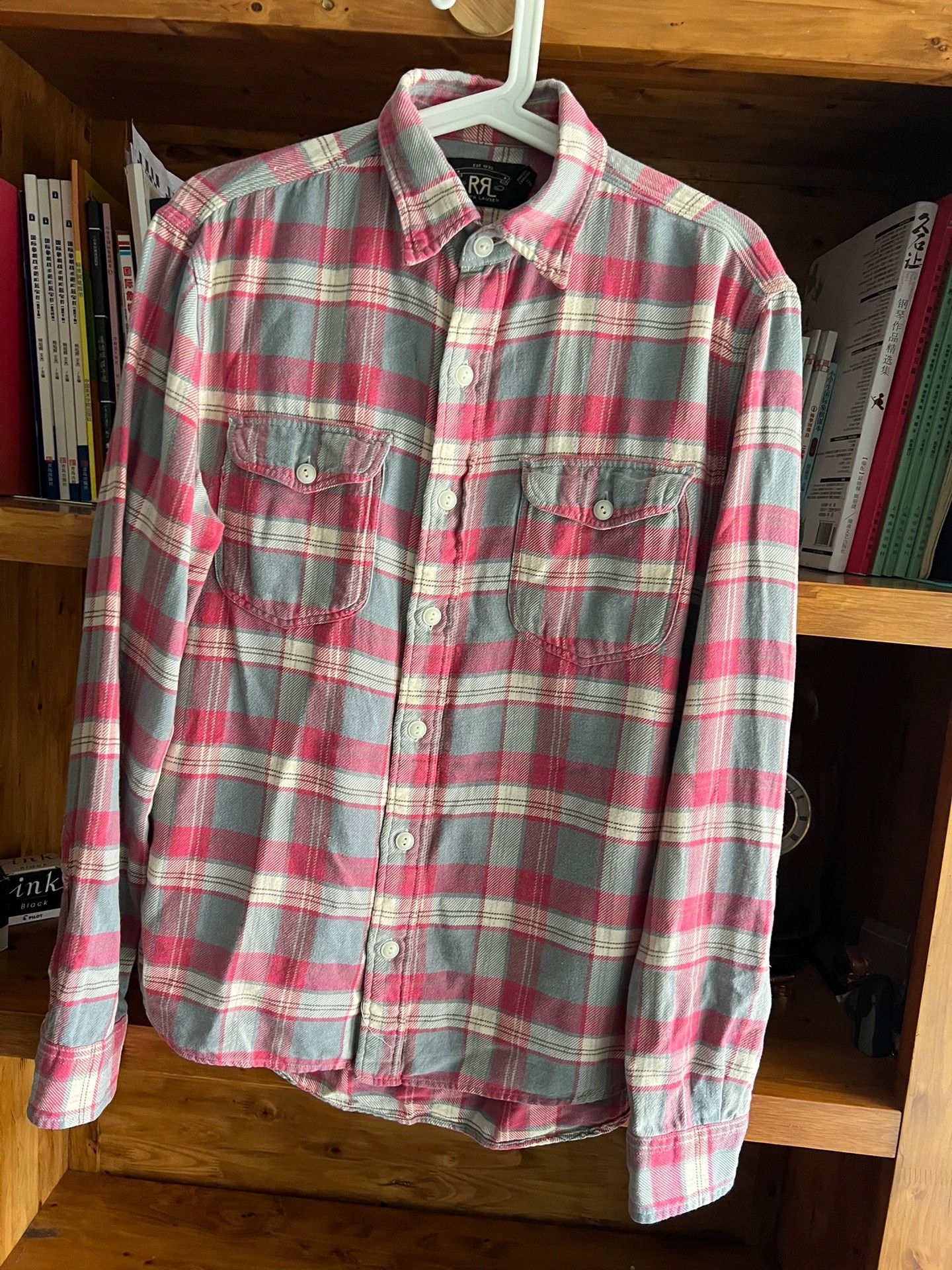 RRL Ralph Lauren RRL Double RL Classic Gingham Shirt Thick India S Size US S / EU 44-46 / 1 - 3 Thumbnail