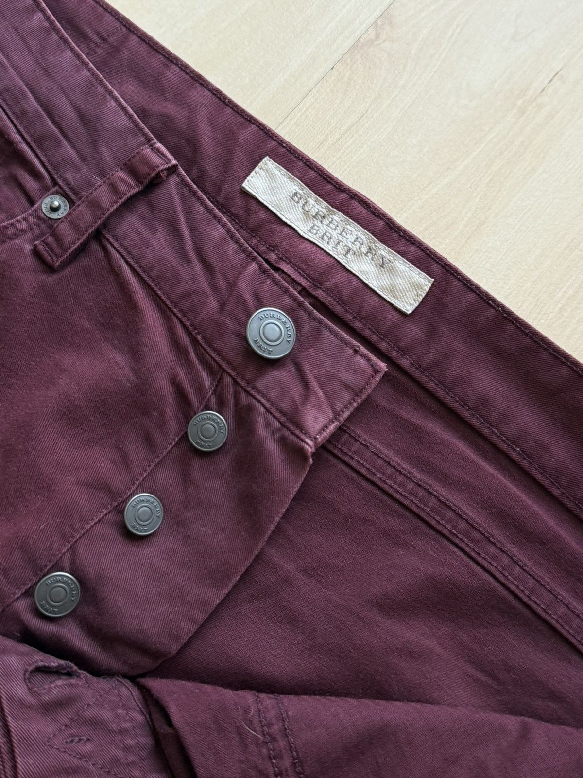 Burberry Burberry brit straight fit trousers pants Size US 32 / EU 48 - 6 Thumbnail