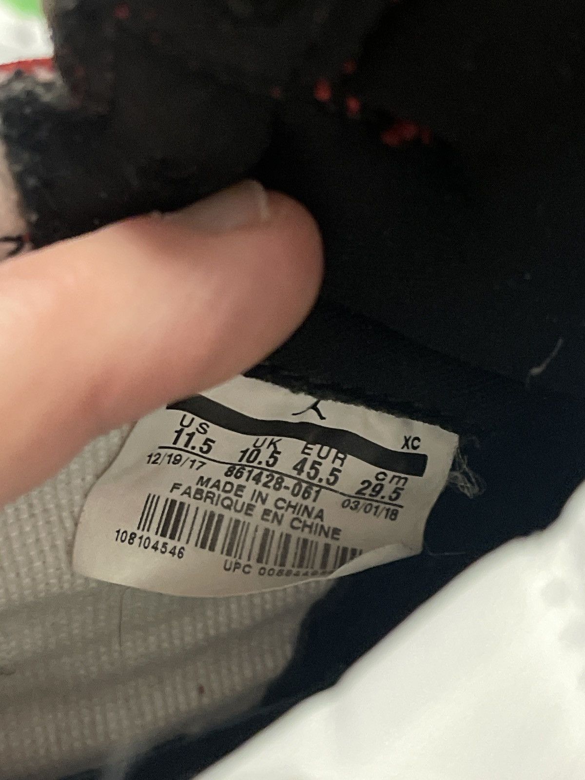 Jordan Brand Size 11.5 - Jordan 1 Retro High OG NRG Homage to Home 2018 Size US 11.5 / EU 44-45 - 14 Thumbnail