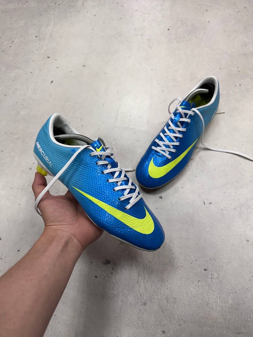Nike Nike Mercurial Veloce FG Blue Soccer Cleats Boots US 8 Size US 8 / EU 41 - 1 Thumbnail