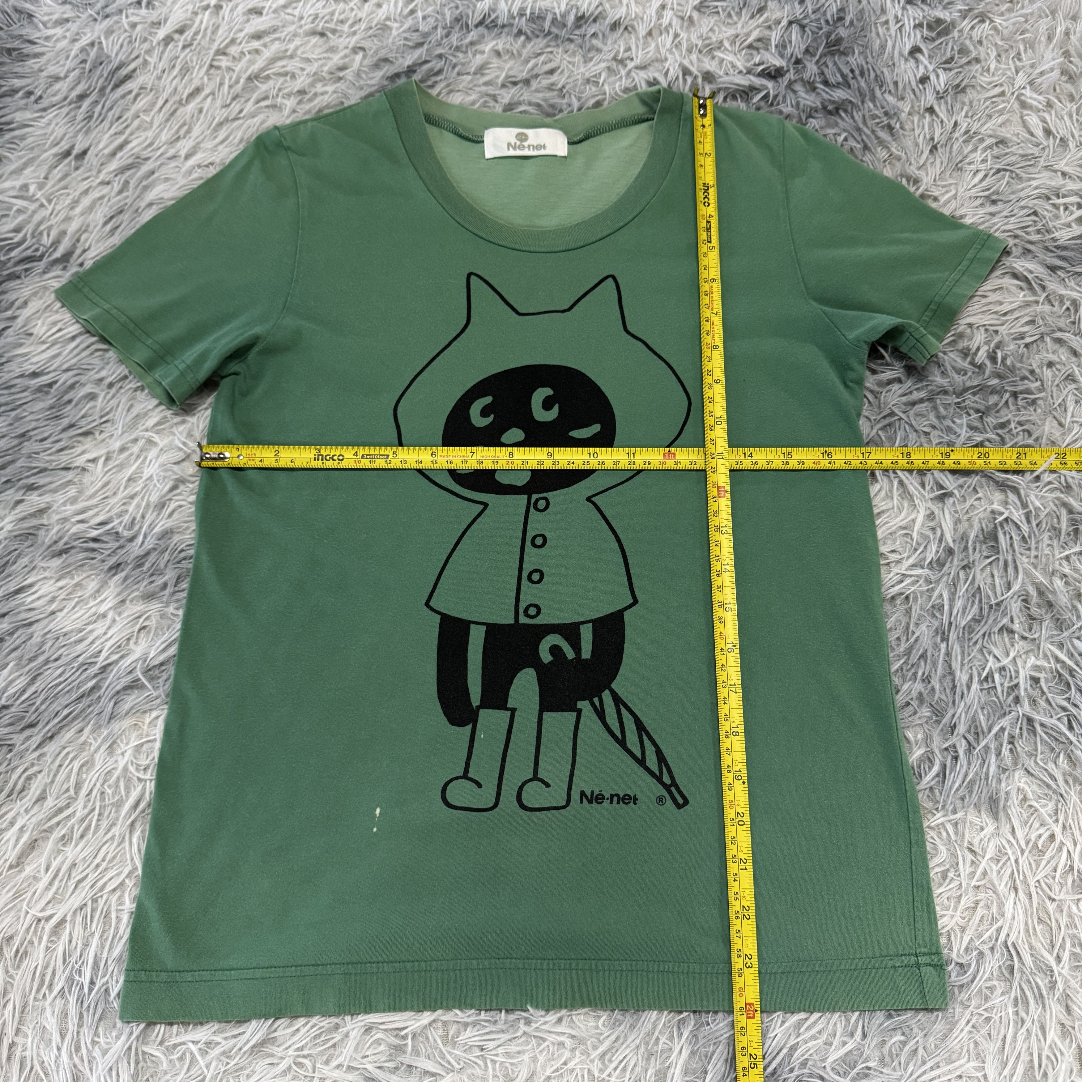 Issey Miyake Rare Vintage Cat Ne-net Issey Miyake Sunfaded Tshirt Size US S / EU 44-46 / 1 - 6 Thumbnail