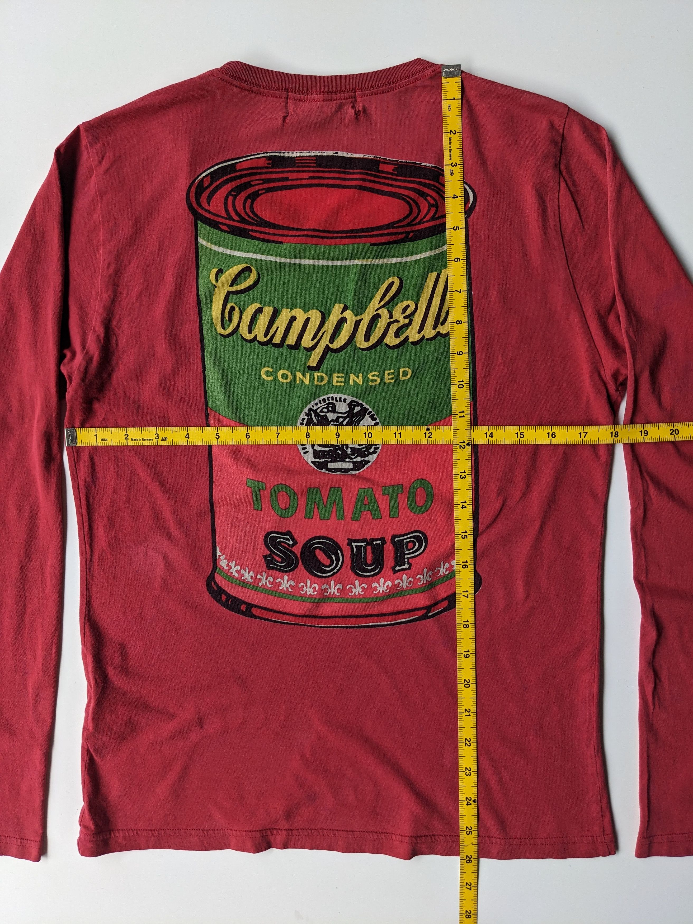 Andy Warhol × Hysteric Glamour Hysteric Glamour x Andy Warhol Campbells Soup Size US S / EU 44-46 / 1 - 5 Thumbnail