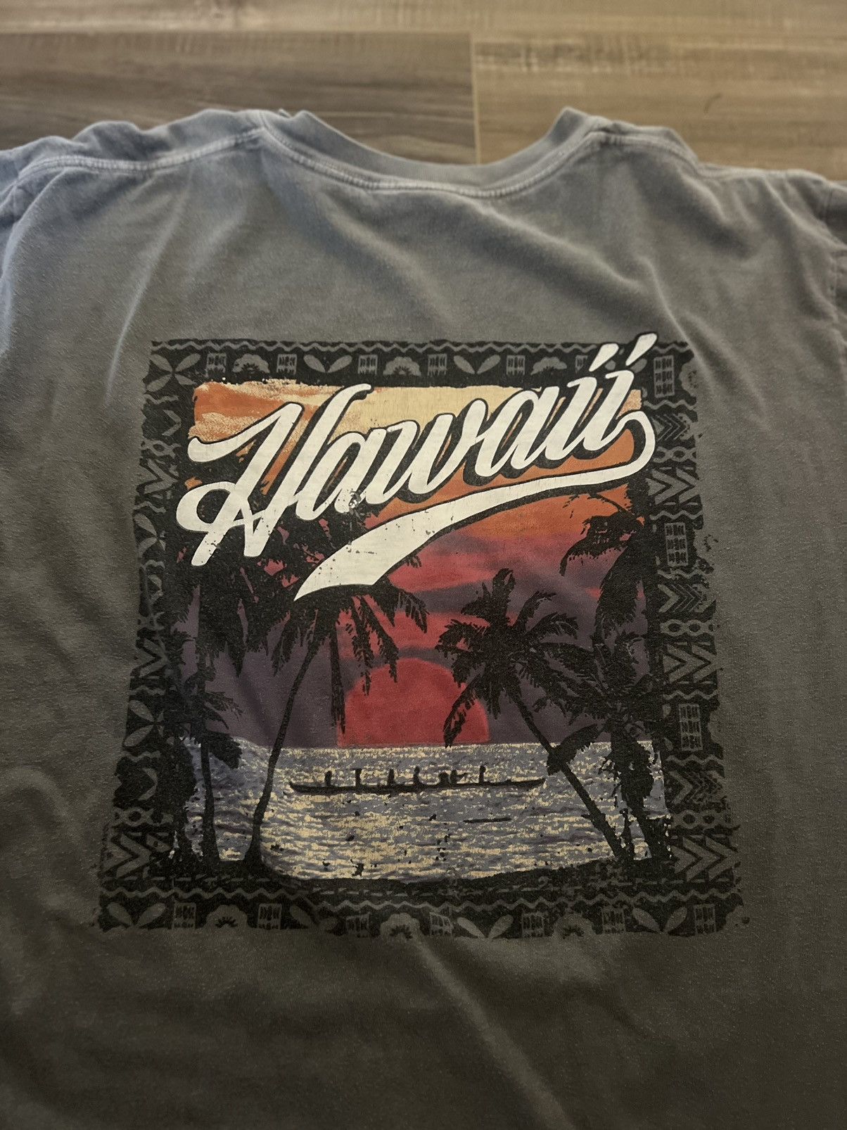 Other Light wash Hawaii crazy shirt Size US L / EU 52-54 / 3 - 1 Thumbnail