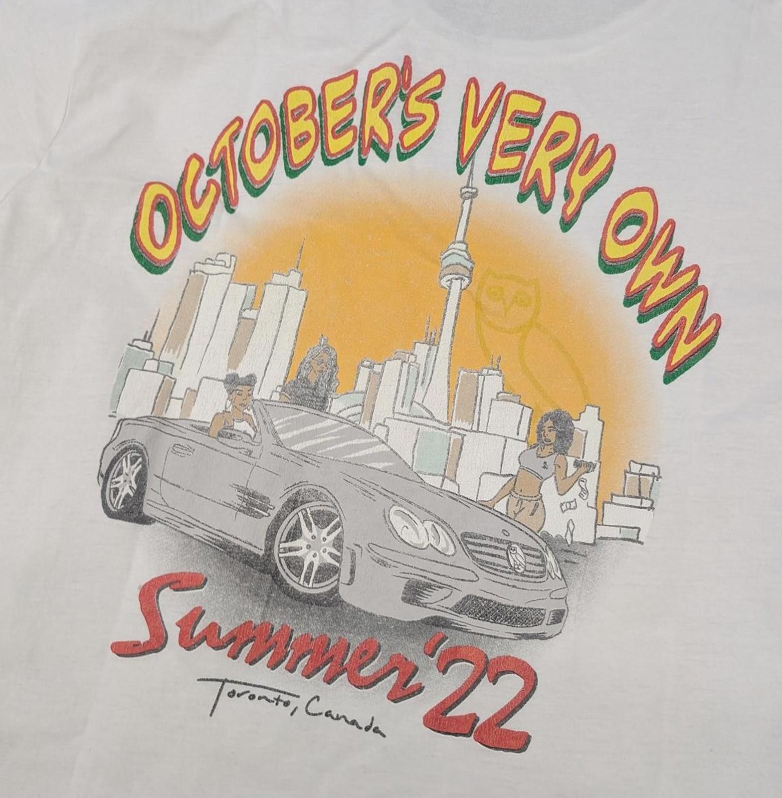 October's Very Own October's Very Own OvO Drake Summer 22 Toronto T-shirt Size US M / EU 48-50 / 2 - 4 Thumbnail