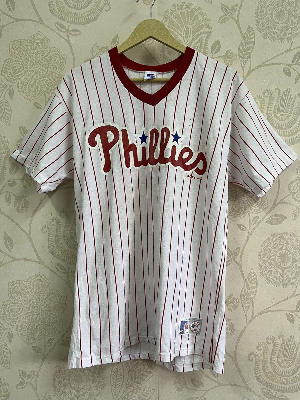 MLB × Russell Athletic × Vintage Vintage 1994 Russell Athletic Phillies Jersey Copyright Size US L / EU 52-54 / 3 - 1 Thumbnail