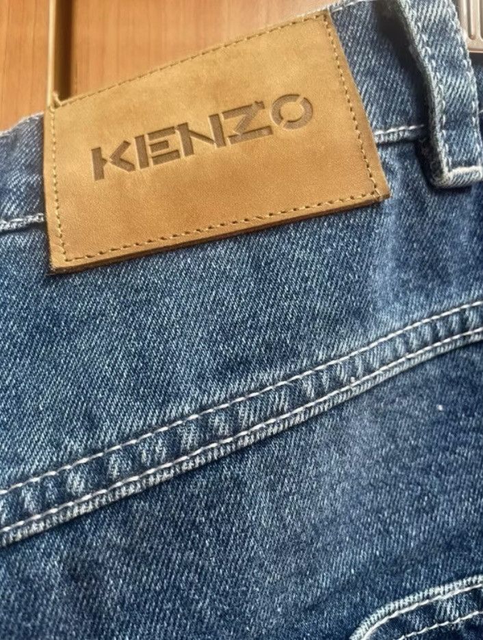 Kenzo Kenzo Wide Leg Denim Short Size 29 Size US 29 - 6 Thumbnail