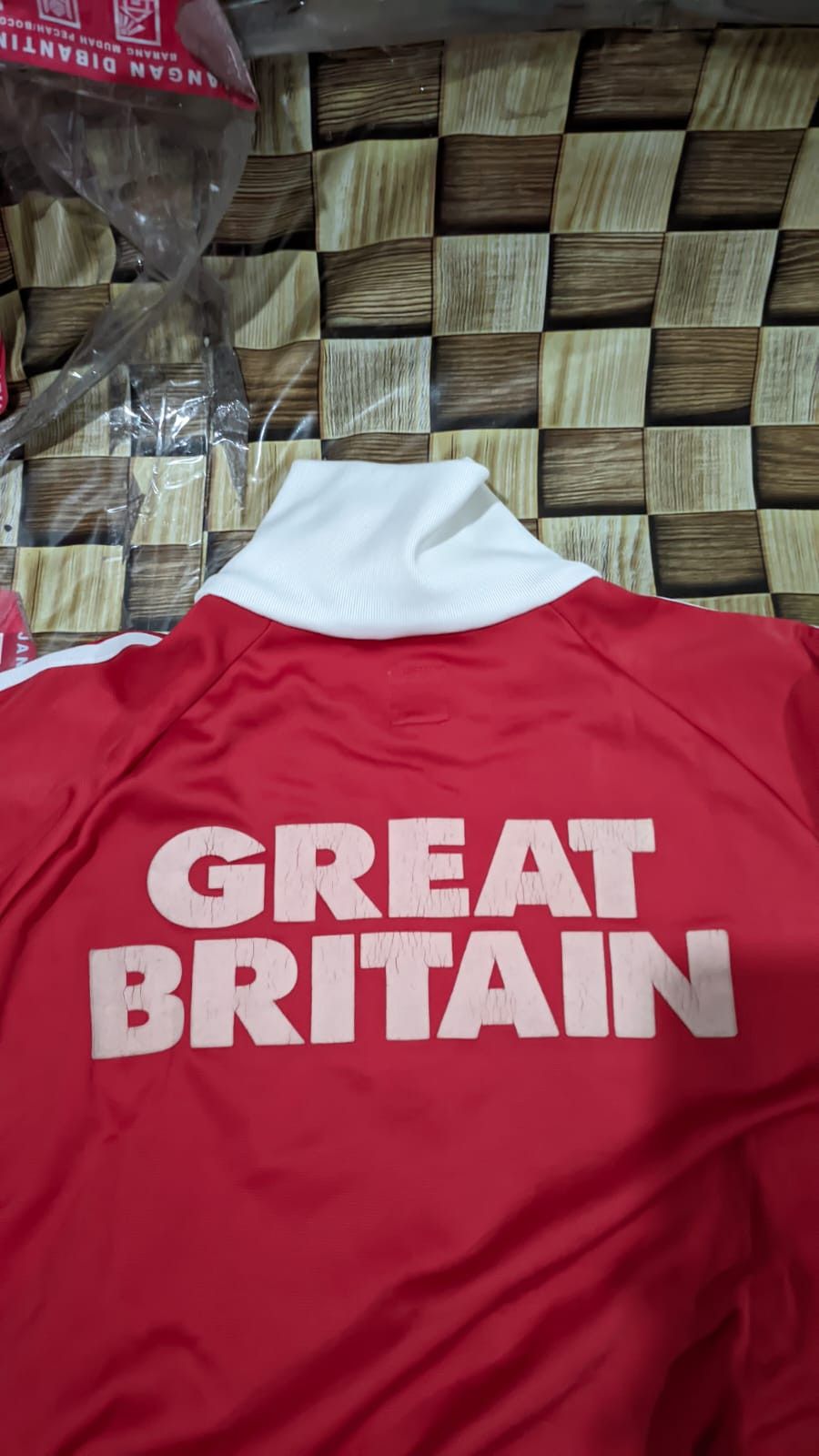 Adidas Vintage Adidas Great Britain National Country Size US L / EU 52-54 / 3 - 3 Thumbnail