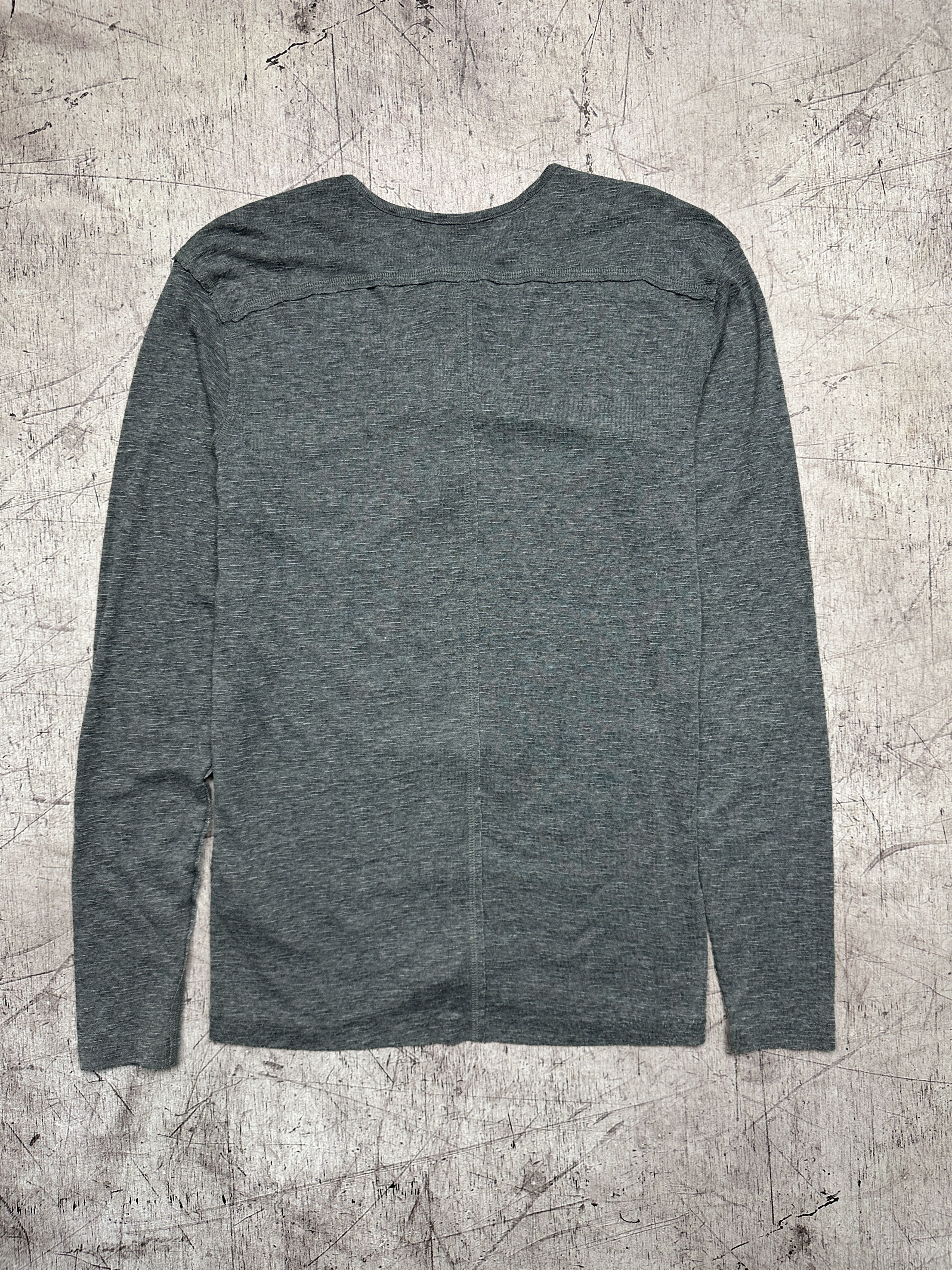 Allsaints Allsaints Mens Parla Henley Long Sleeve T-Shirt Size US XS / EU 42 / 0 - 5 Thumbnail