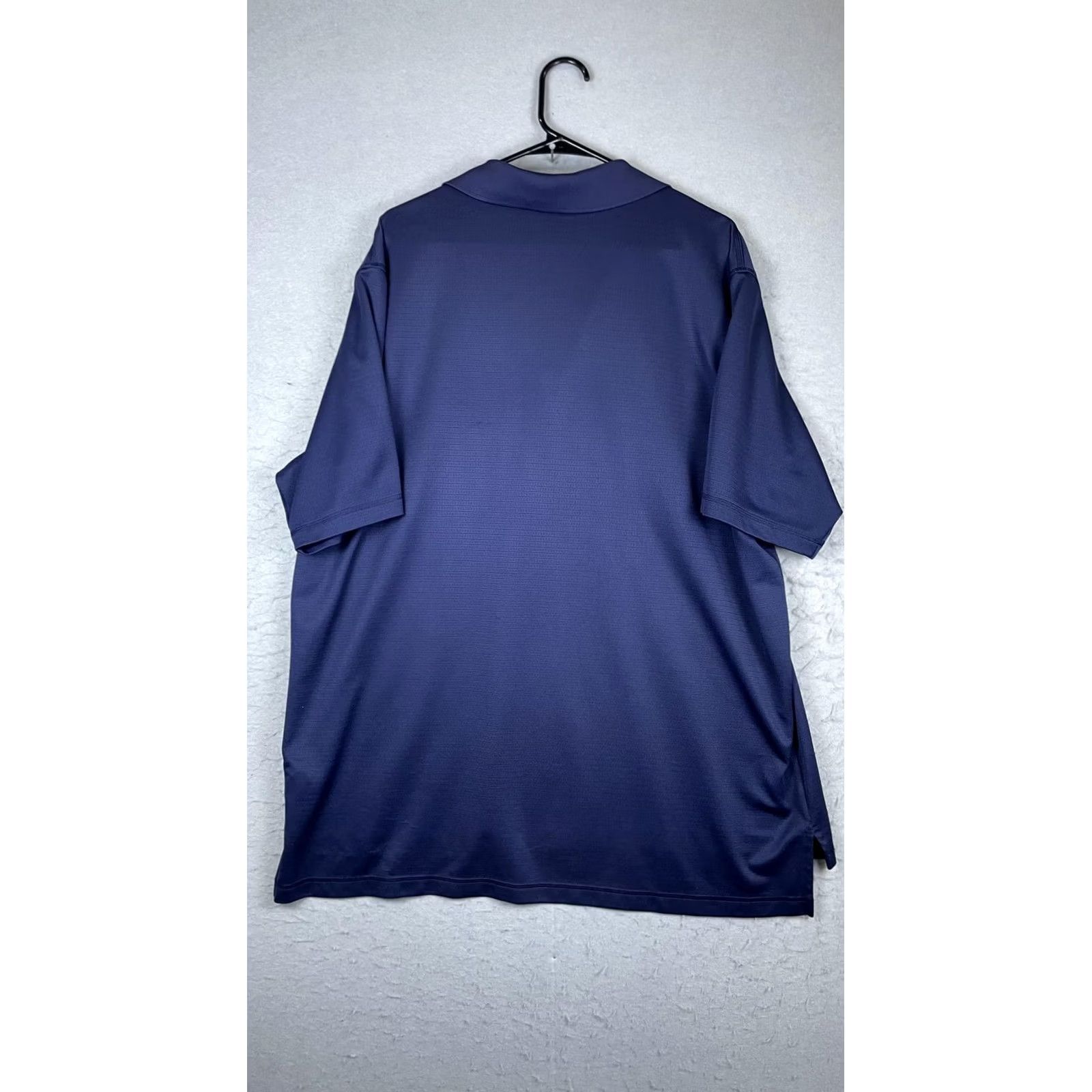 Adidas Adidas Polo Shirt Mens 2XL Blue Solid Climalite Golf Performance Short Sleeve Size US XXL / EU 58 / 5 - 6 Thumbnail