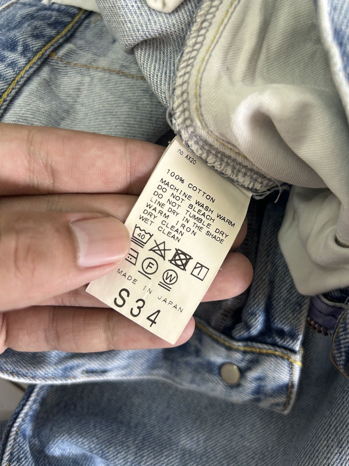Japanese Brand × Vintage Vintage Japanese L'ATELIER DENIME D'IÉNA Regular Fits Jeans Size US 27 - 11 Thumbnail