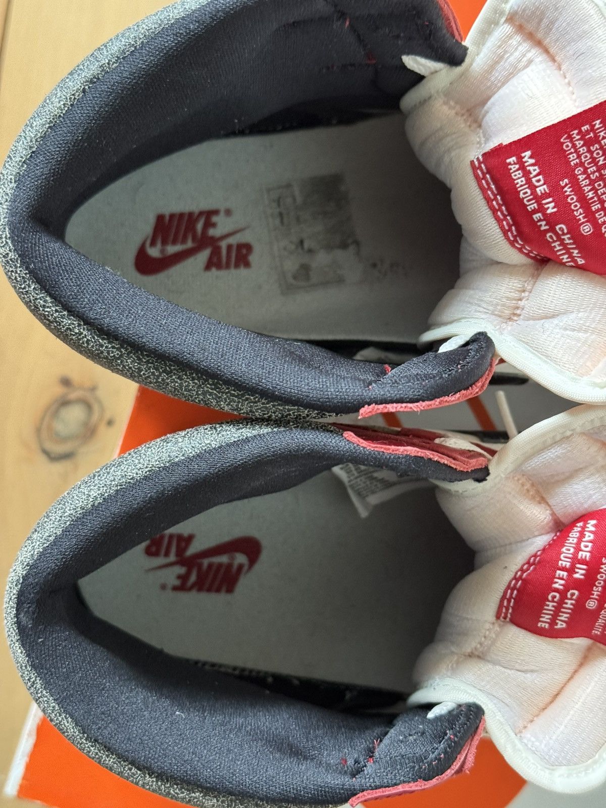 Jordan Brand Air Jordan 1 Retro High OG Chicago Lost & Found Size US 15 / EU 48 - 9 Thumbnail