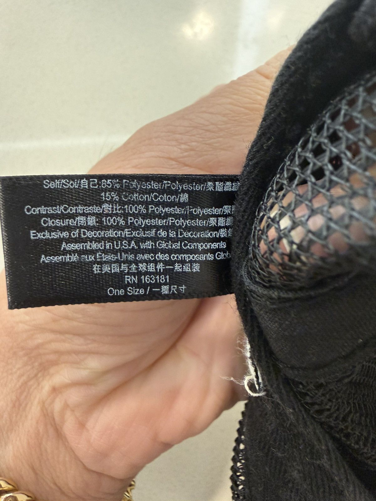 Rhude Rhude Trucker Hat Size ONE SIZE - 7 Thumbnail