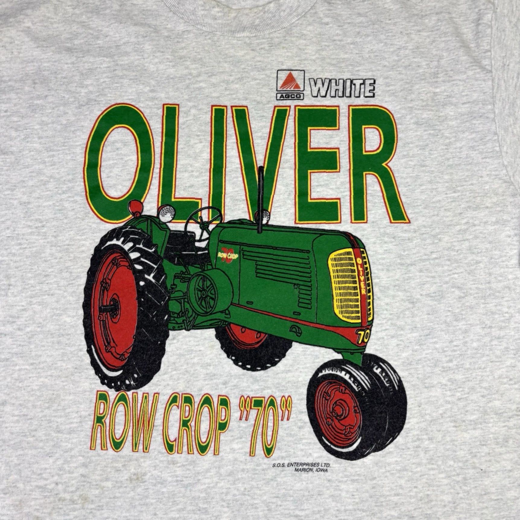 Fruit Of The Loom VINTAGE Fruit of the Loom T-Shirt White 90s Crew Neck Short Sleeve XL Mens Car Stitch Graphic Print Vintage Aged Heavyweight Cotton Blend Old School Size US XL / EU 56 / 4 - 5 Thumbnail