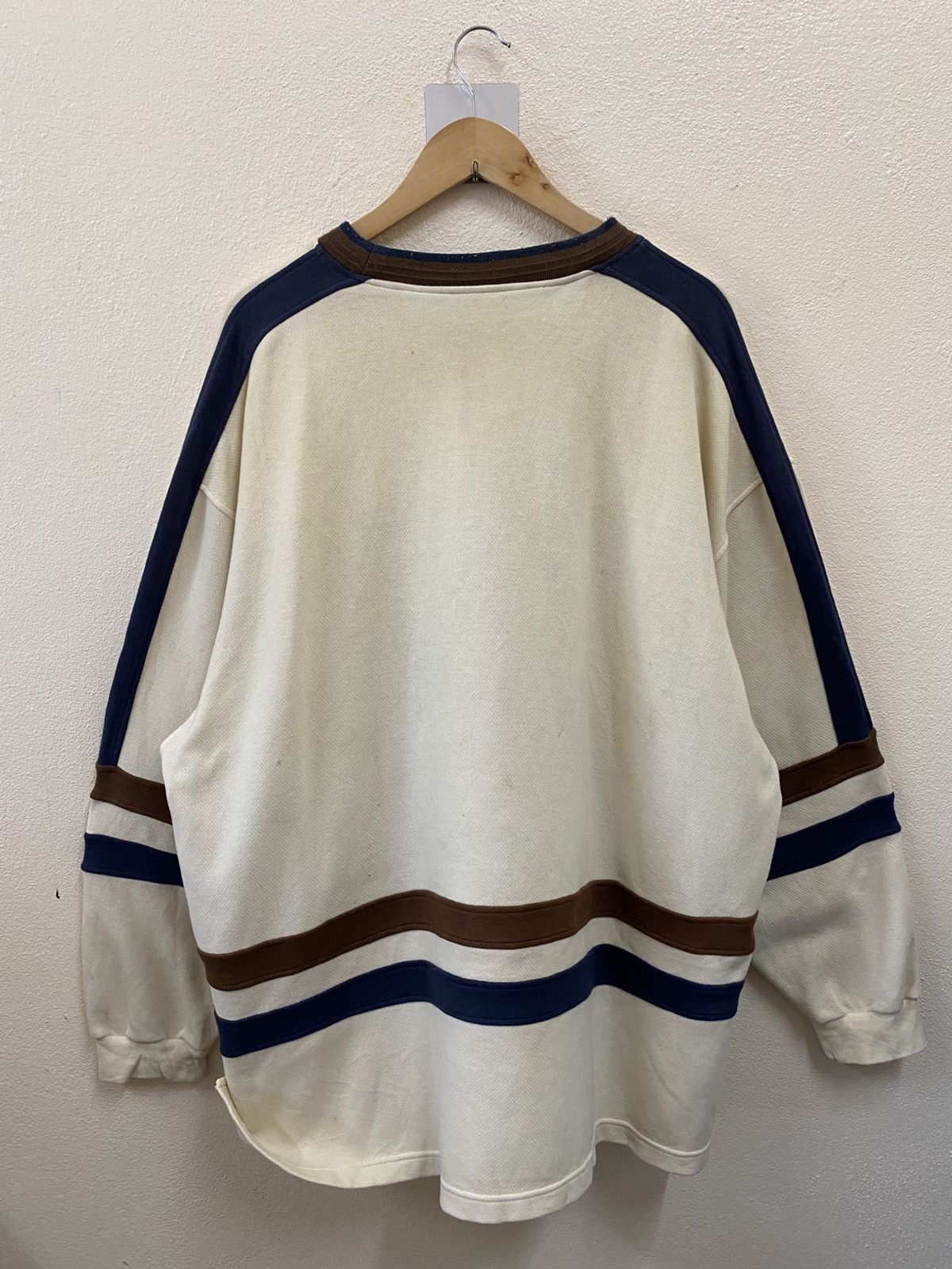 Descente Vintage NCAA Kansas Usa College Sport - Descente Size US XL / EU 56 / 4 - 2 Thumbnail
