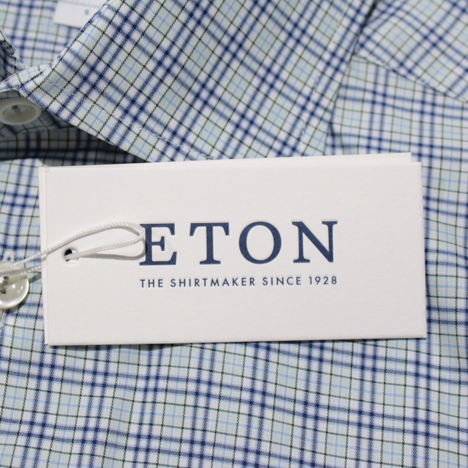 Eton Eton New with tags Shirt Size S US In Blue Size US S / EU 44-46 / 1 - 2 Thumbnail