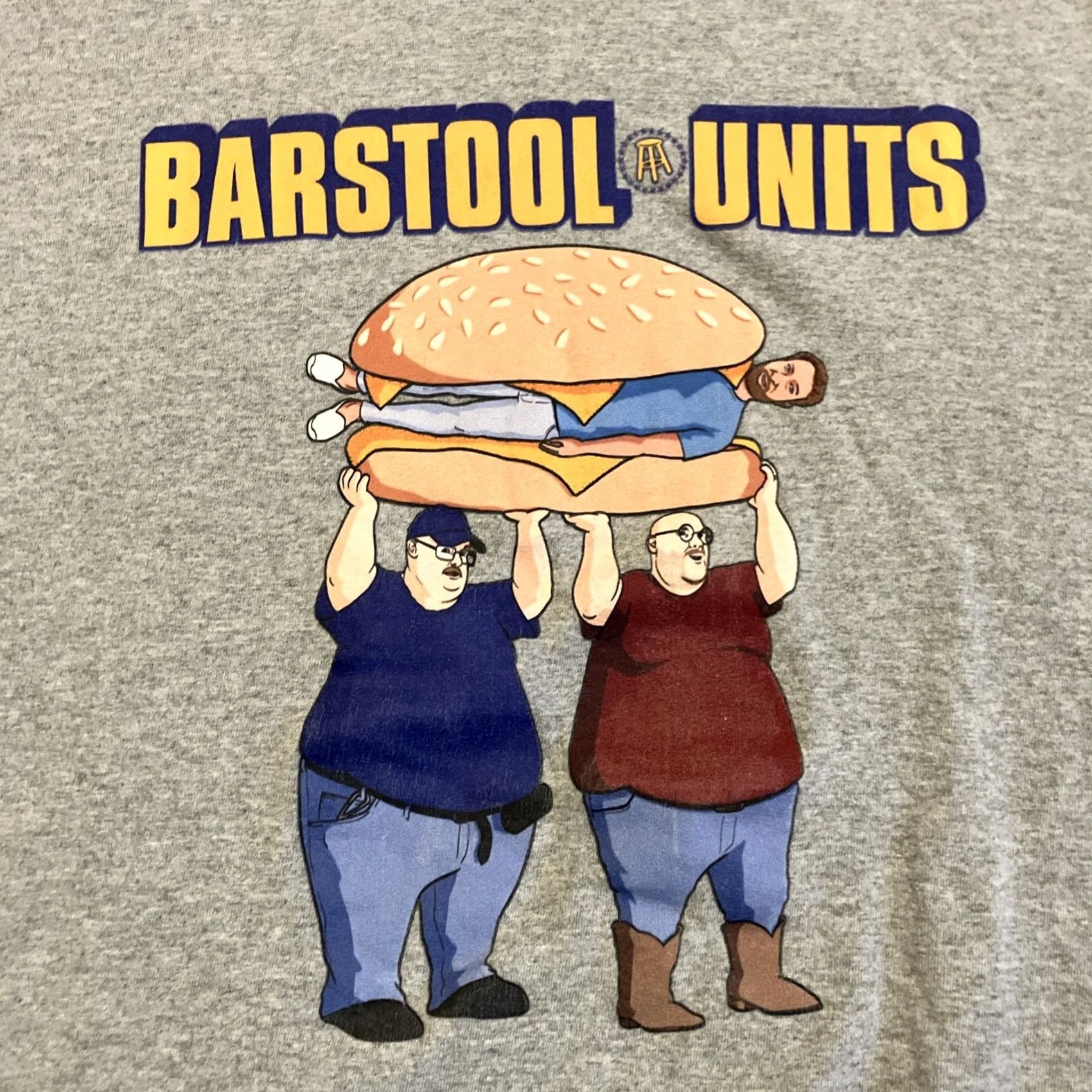 Vintage Barstool Sports Frank The Tank Barstool Units T Shirt Men’s L Awesome Size US L / EU 52-54 / 3 - 2 Thumbnail