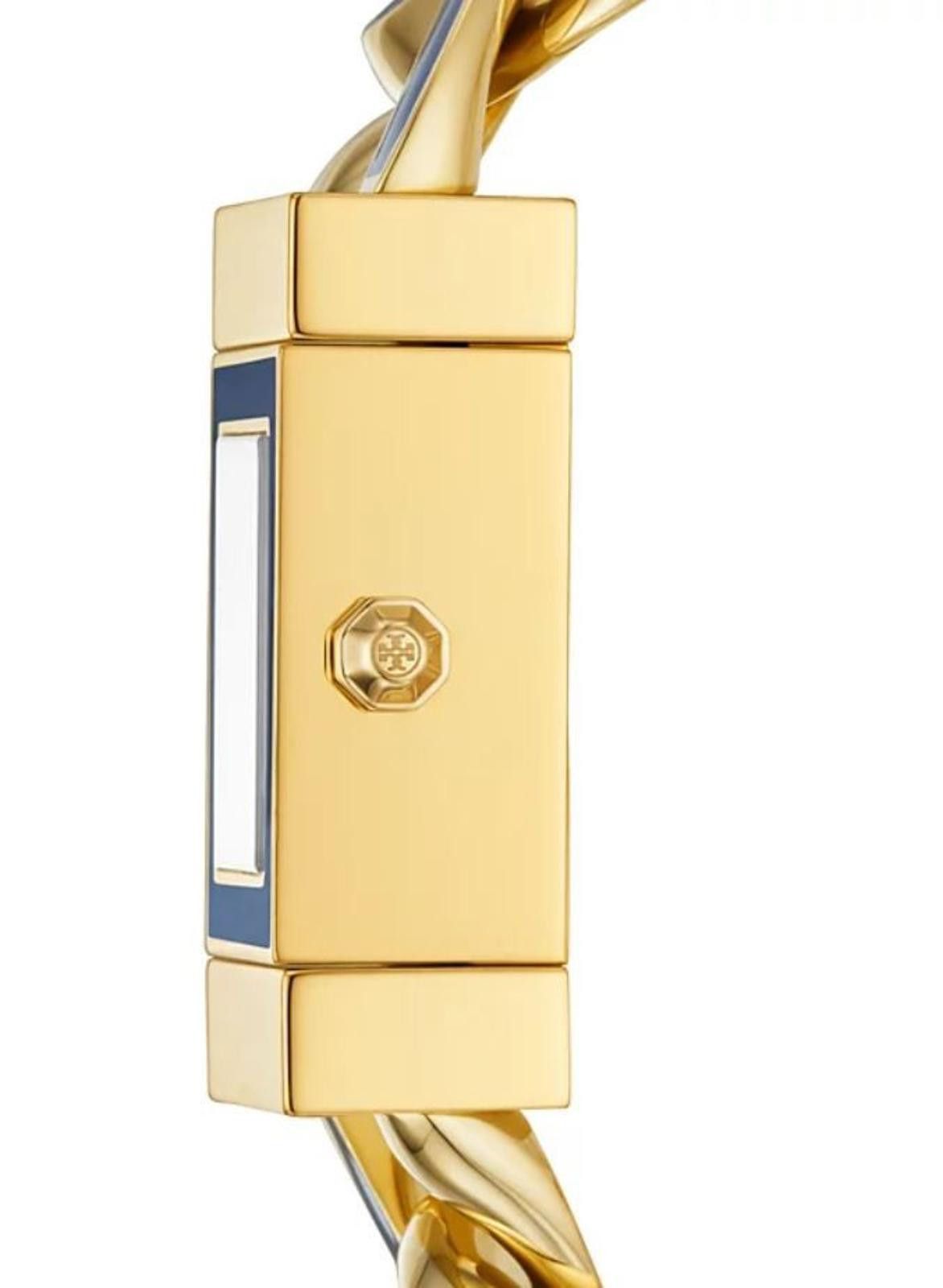 Other NEW Tory Burch Tilda Navy Blue Gold Tone Stainless Watch Size ONE SIZE - 6 Thumbnail