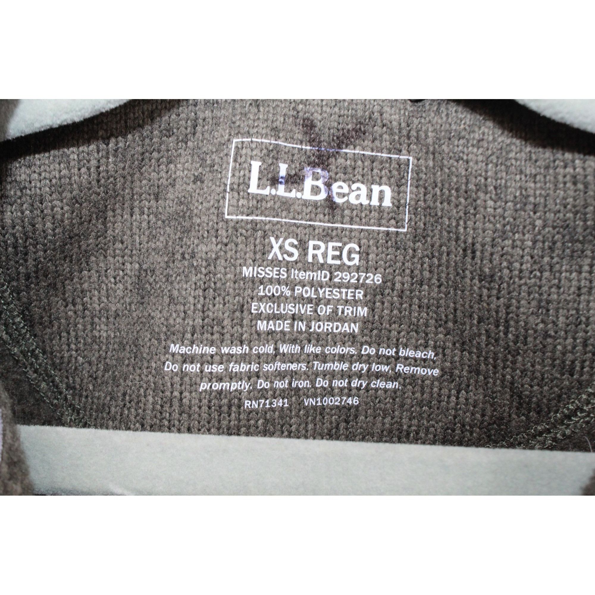L.L. Bean LL Bean Women's Sweater Fleece Pullover Rugged Size XS / US 0-2 / IT 36-38 - 7 Thumbnail