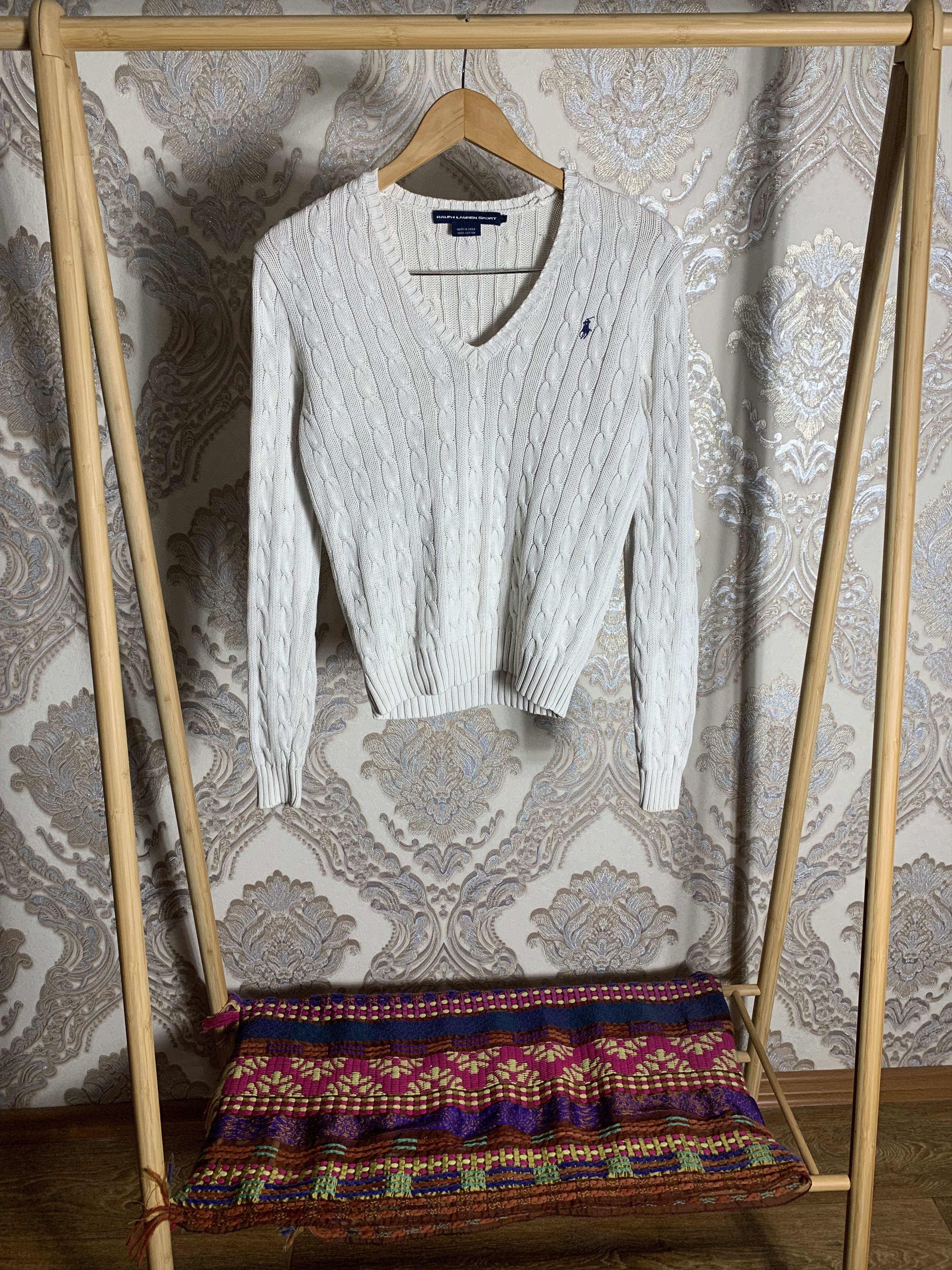 Polo Ralph Lauren VINTAGE POLO RALPH LAUREN KNIT SWEATER RETRO DESIGNER 90s Size L / US 10 / IT 46 - 1 Thumbnail