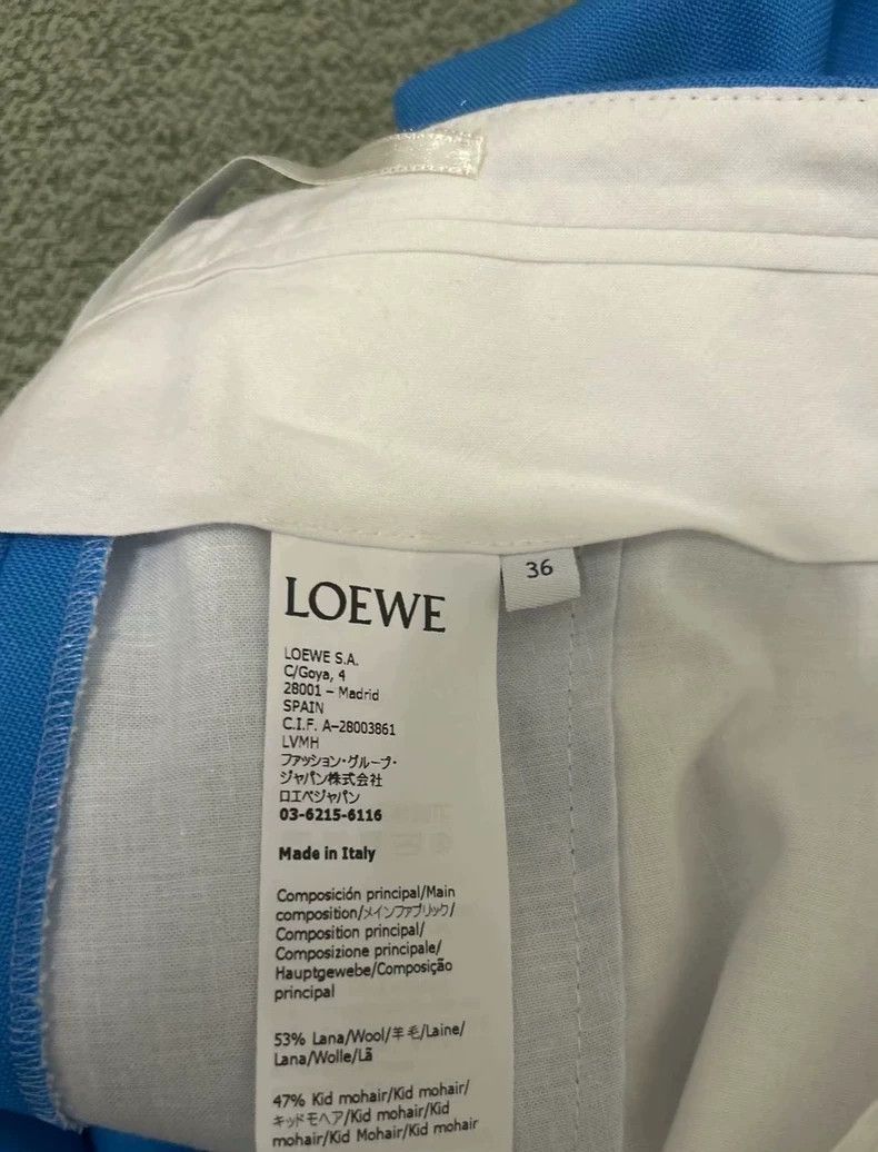 Loewe LOEWE Nine-inch wool pants Size 24" / US 00 / IT 34 - 3 Thumbnail