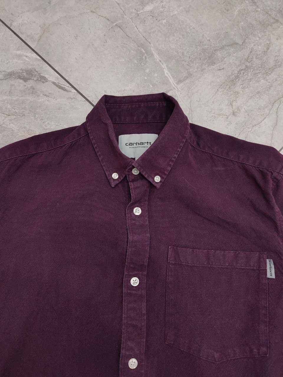 Carhartt Carhartt WIP regular work shirt burgundy colorful M size Size US M / EU 48-50 / 2 - 5 Thumbnail