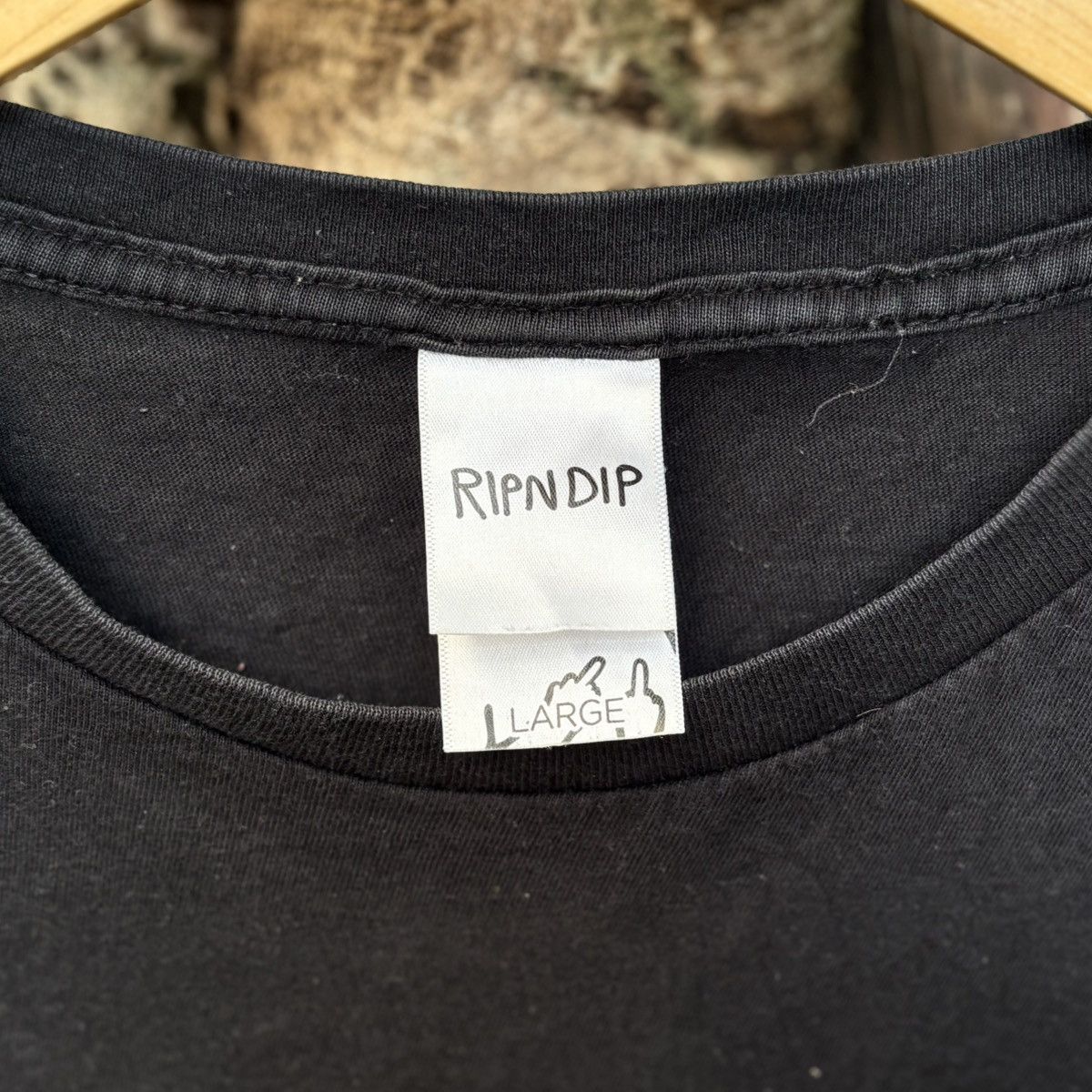 RIPNDIP RIPNDIP Two Headed Cat Graphic T-Shirt Black Size Size US L / EU 52-54 / 3 - 6 Thumbnail