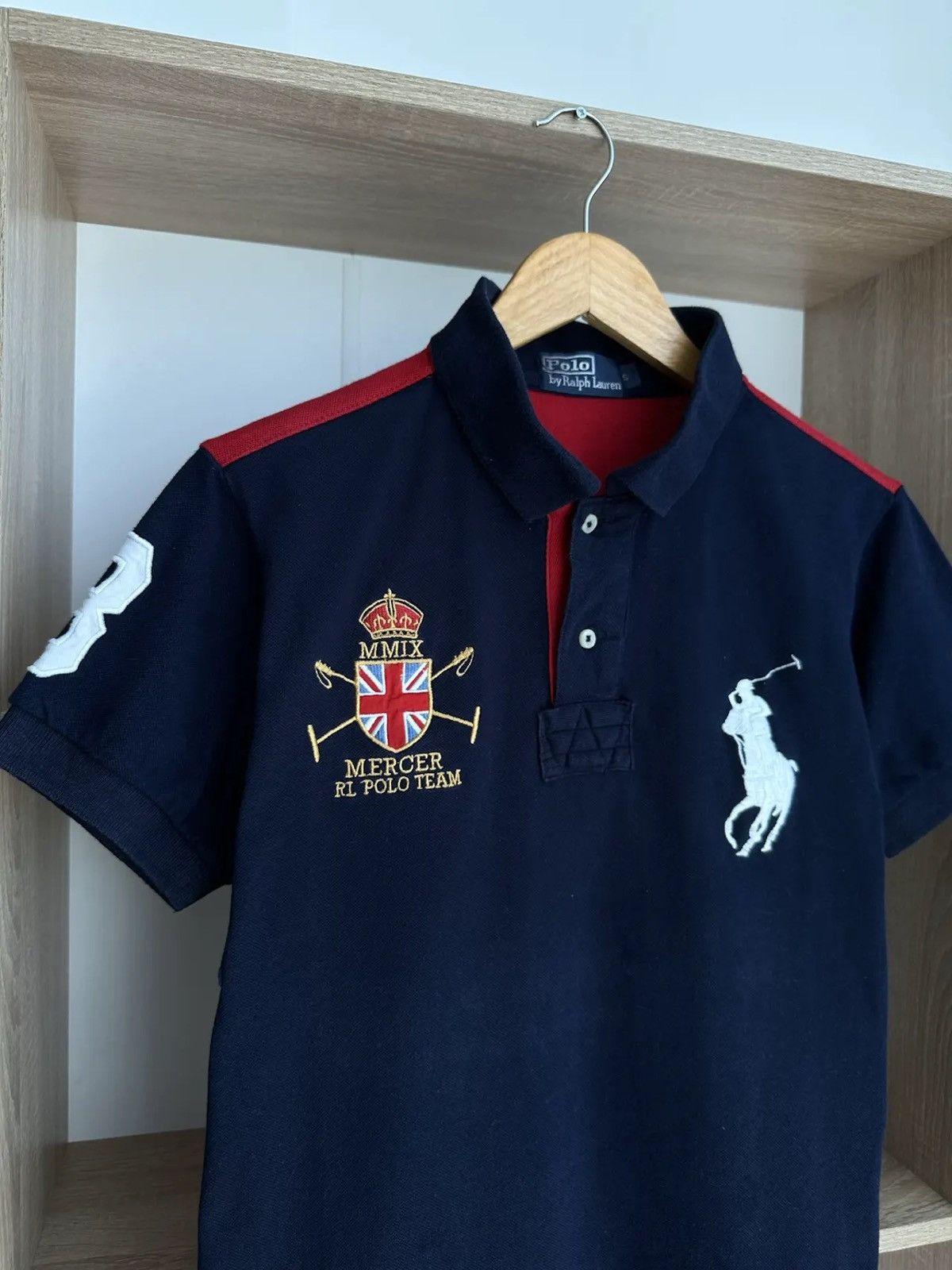 Vintage Polo Ralph Lauren Mercer RL Polo Team T-Shirt
