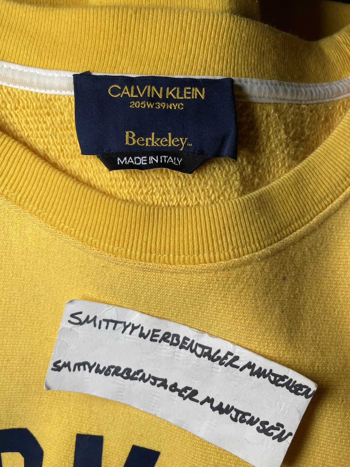 Calvin Klein 205W39NYC Calvin Klein 205w39NYC Berkeley Sweatshirt Size US L / EU 52-54 / 3 - 10 Thumbnail