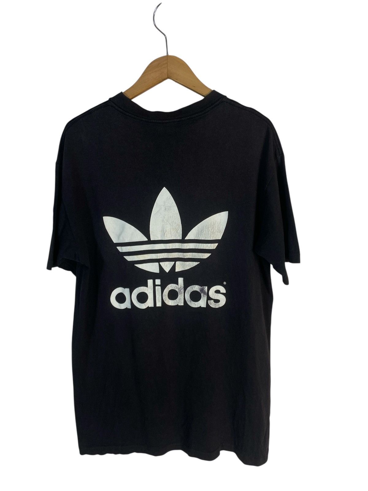 Adidas × Vintage Vintage adidas mirror print T-shirt made in USA Size US L / EU 52-54 / 3 - 2 Thumbnail