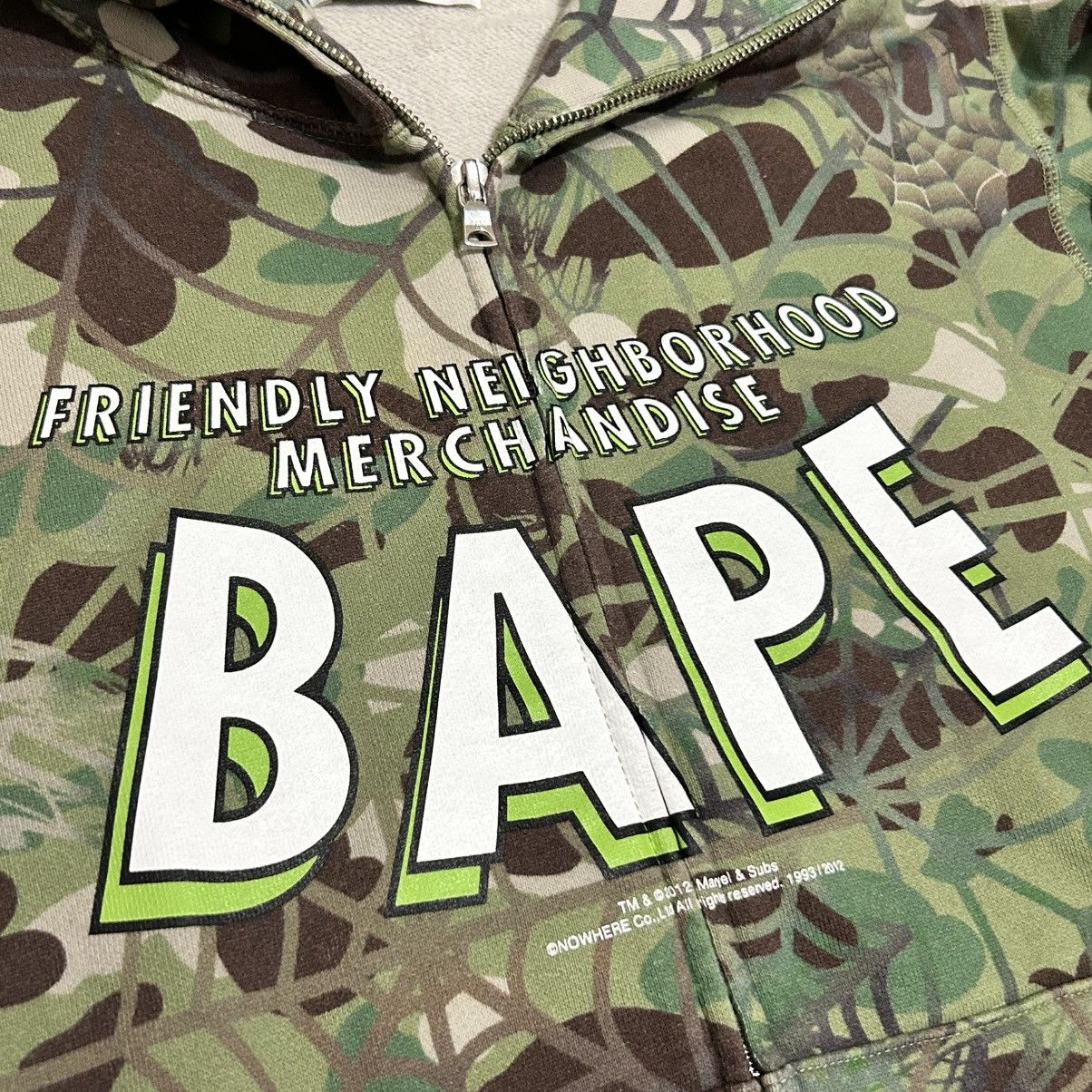 Bape × Marvel Comics 2012 Bape x Amazing Spiderman Hoodie Size US M / EU 48-50 / 2 - 4 Thumbnail