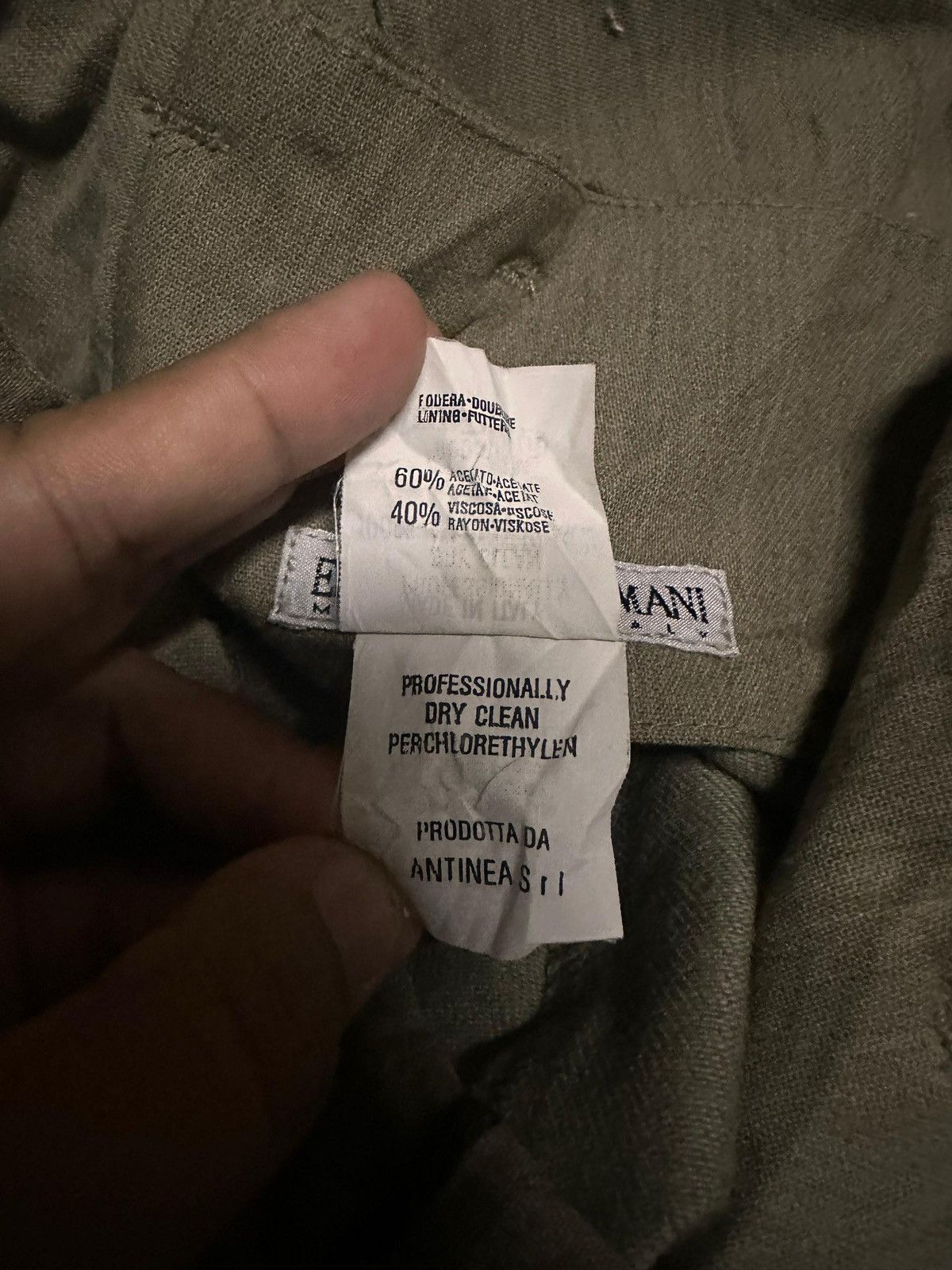 Emporio Armani Vtg🔥Avant-Garde Emporio Armani Balloon Pants Size US 29 - 15 Thumbnail