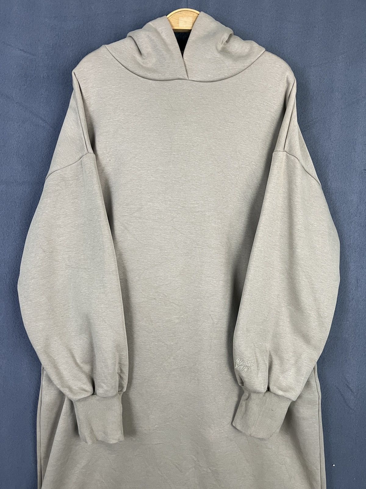 Beams Plus × Japanese Brand Tigora by BEAMS DESIGN Long Oversized Hoodie Size XL / US 12-14 / IT 48-50 - 3 Thumbnail