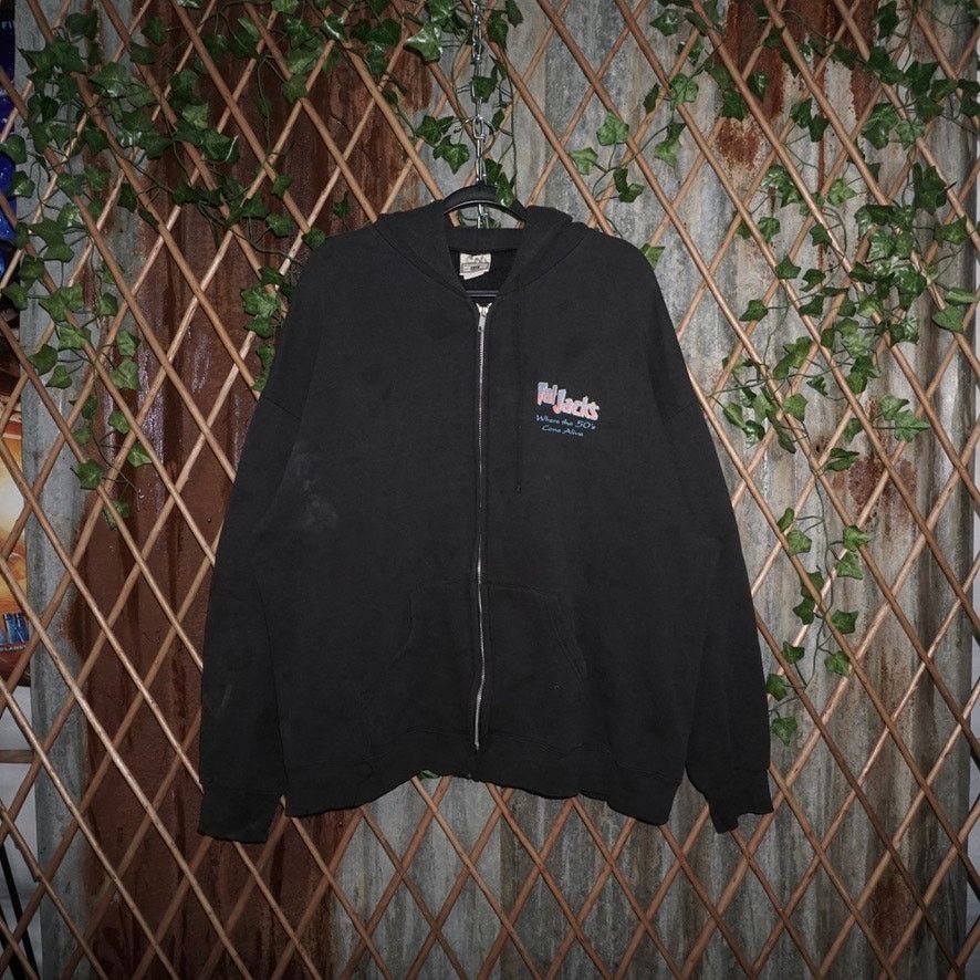 Lee XXL -Vintage Y2K fat Jack’s california LEE 90s zip up hoodie Size US XXL / EU 58 / 5 - 2 Thumbnail