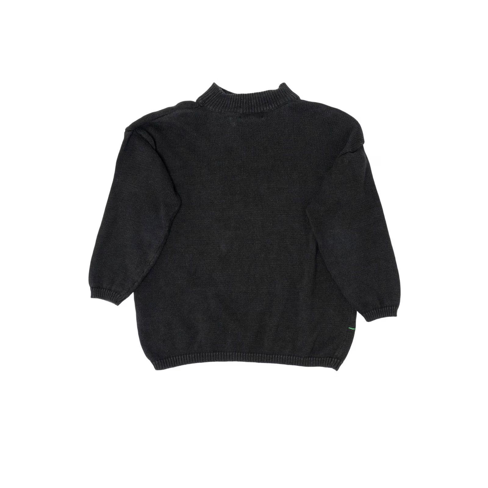 Vintage VINTAGE Colleen's Collectibles Scarecrow Autumn Harvest Halloween Sweater Large Black 1990sRamie / Cotton Mens Size US L / EU 52-54 / 3 - 4 Thumbnail