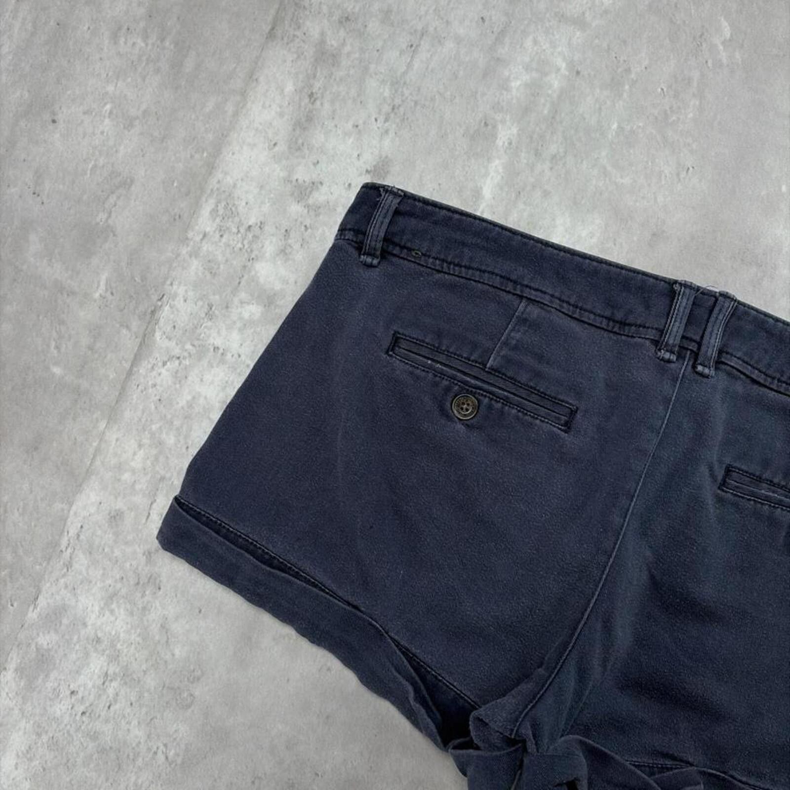 Abercrombie & Fitch Y2K Navy Abercrombie & Fitch Grunge Mini Skater Shorts Size 25" / US 0 / IT 36 - 4 Thumbnail
