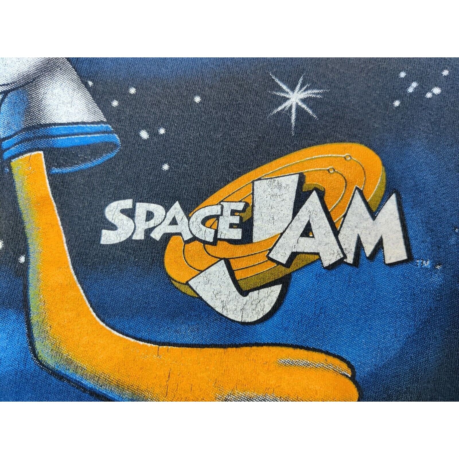 Vintage Vintage Space Jam Long Sleeve T-Shirt L 1996 Black Single St Size US L / EU 52-54 / 3 - 13 Thumbnail