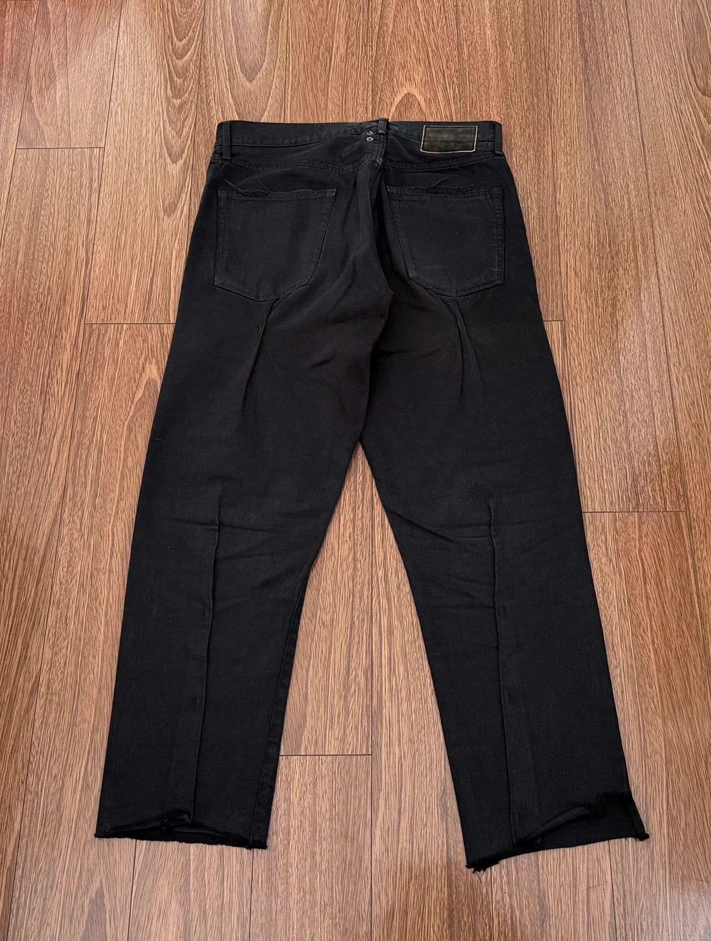 Visvim VISVIM SPOT JOURNEYMAN PANTS BLK TACKED CRASH JM 3 Size US 34 / EU 50 - 2 Thumbnail