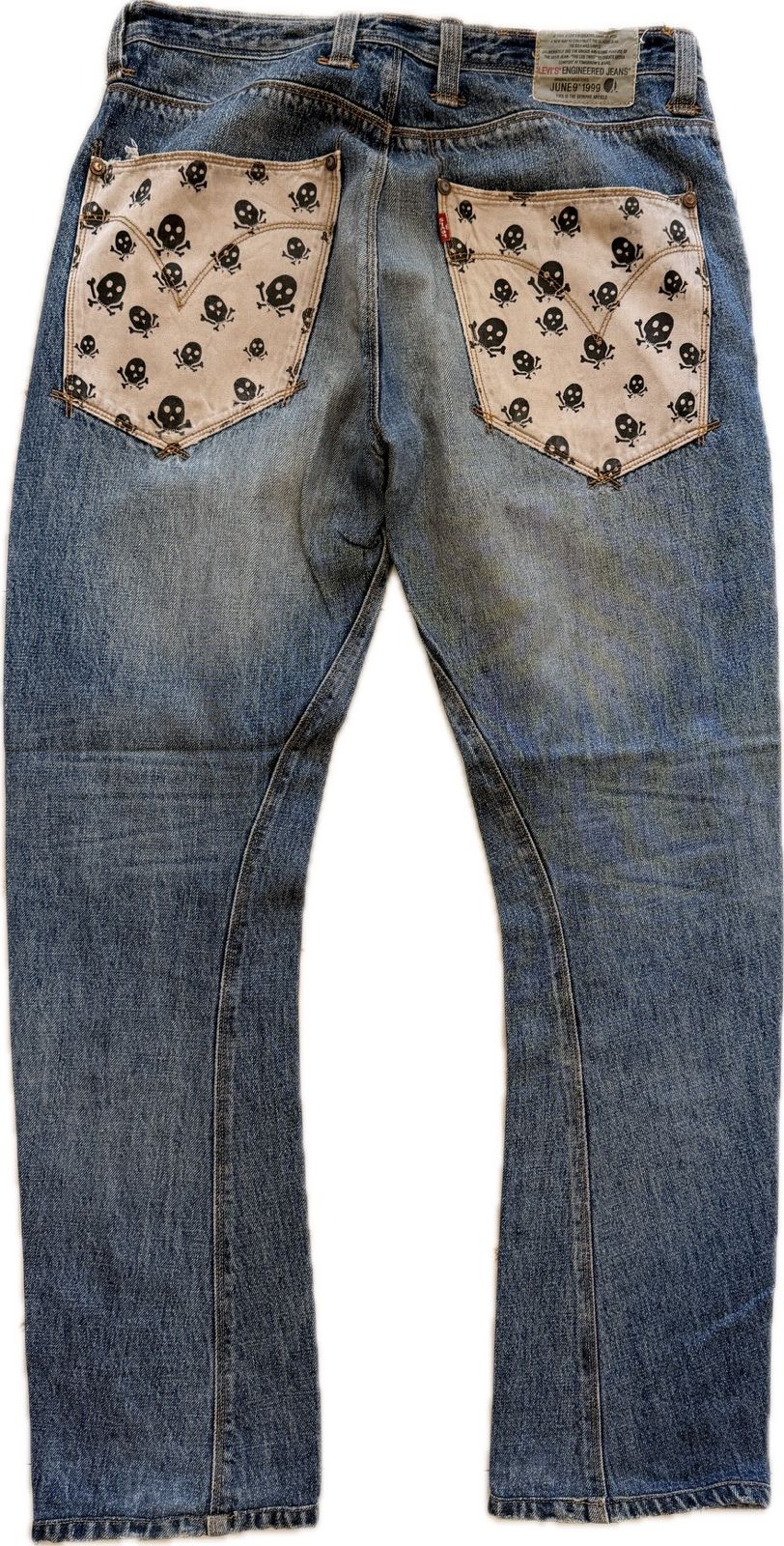 Levi's Levis Engineered Jeans with Skull Pockets Size US 34 / EU 50 - 1 Thumbnail