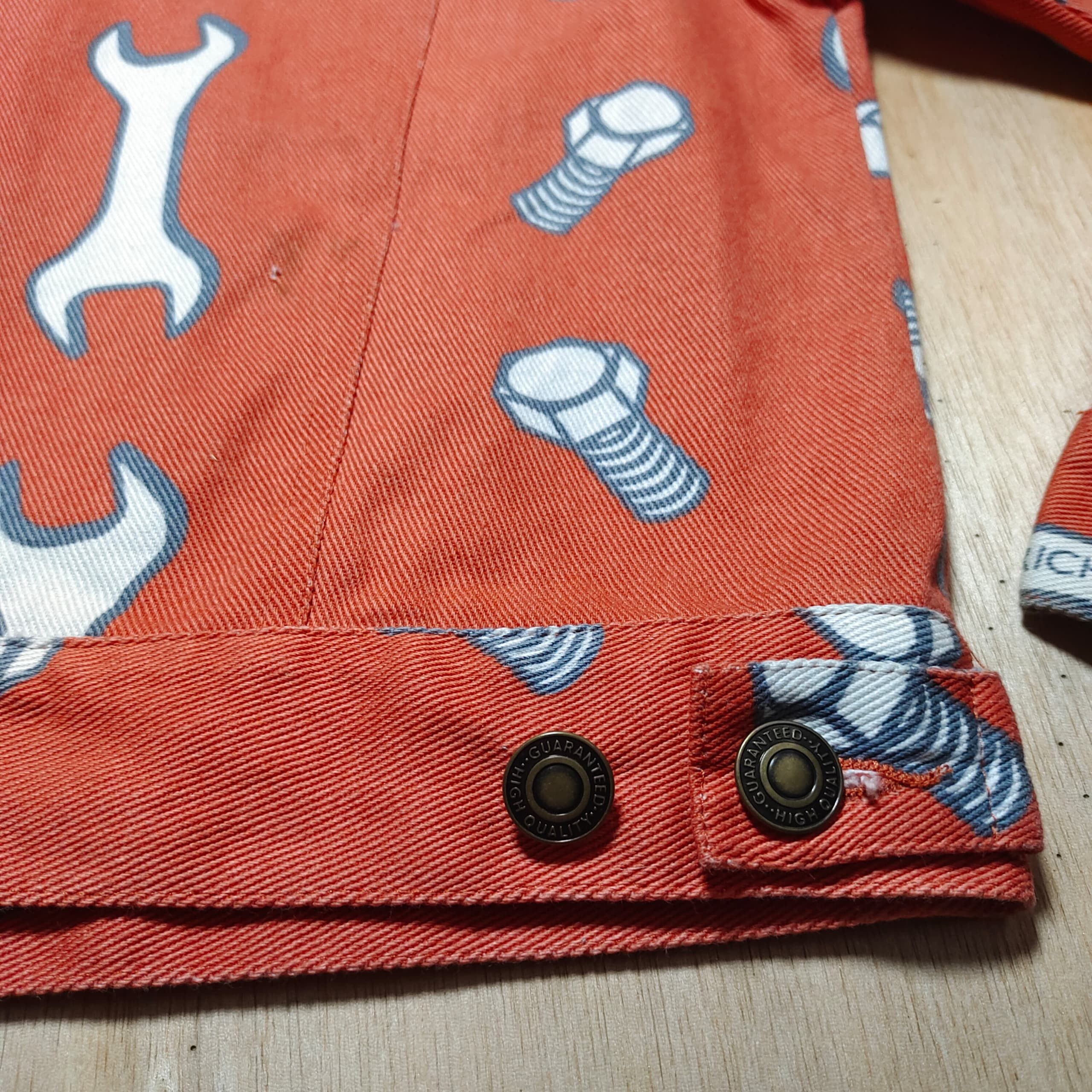 Joyrich JOYRICH X GIZA TRUCKER DENIM XS ORANGE JACKET Size XS / US 0-2 / IT 36-38 - 7 Thumbnail