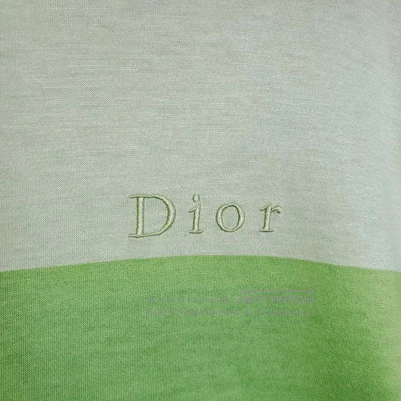 Dior Dior Summer Blue Striped Cotton Tee . Size M / US 6-8 / IT 42-44 - 6 Thumbnail