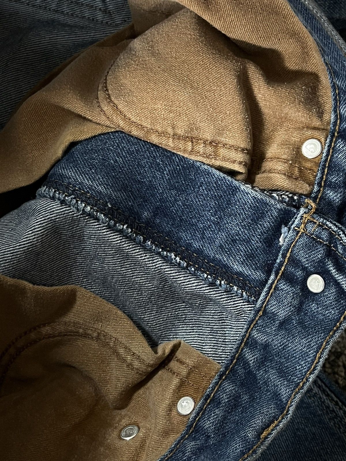 Carhartt × Vintage Vintage 90’s Carhartt Thrashed Jeans Size US 32 / EU 48 - 9 Thumbnail