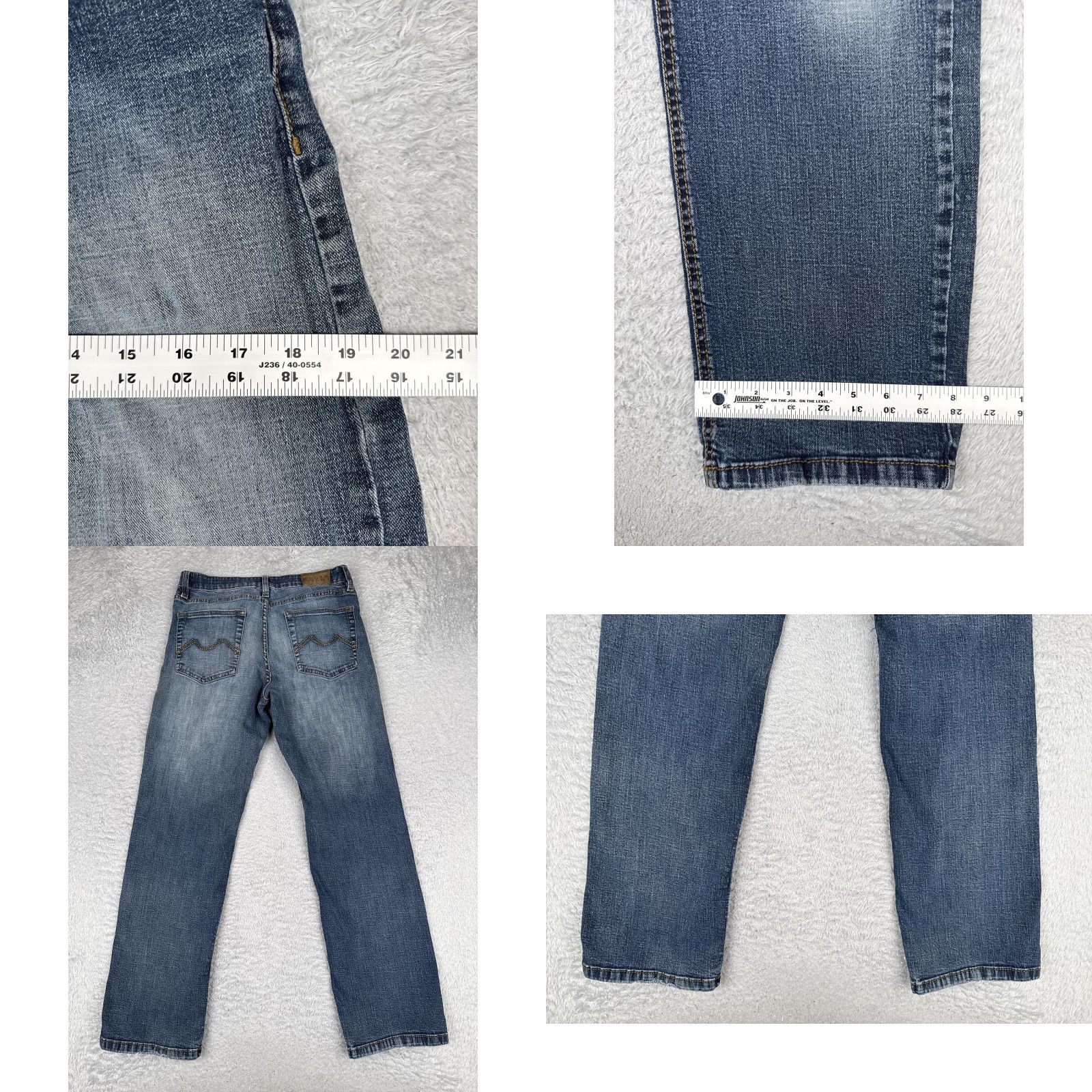 Vintage Urbanstar Jeans Womens 28 Blue Medium Wash Mid Rise Straight 28x28.5 5-Pocket Denim Size 28" / US 6 / IT 42 - 9 Thumbnail