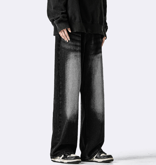 Japanese Brand × Jean Vintage distressed washed American straight casual jeans Size US 32 / EU 48 - 4 Thumbnail