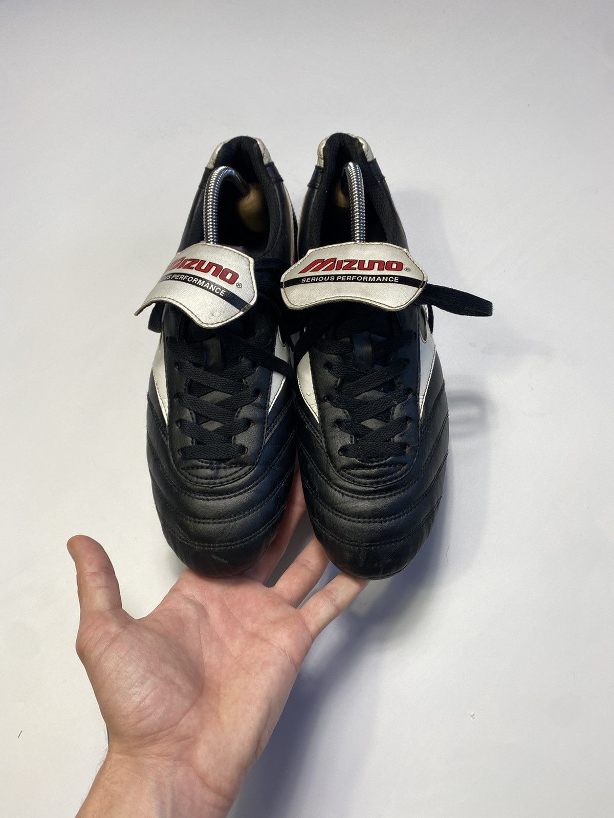 Mizuno Vintage Mizuno MRL club leather cleats football shoes Size US 8.5 / EU 41-42 - 2 Thumbnail