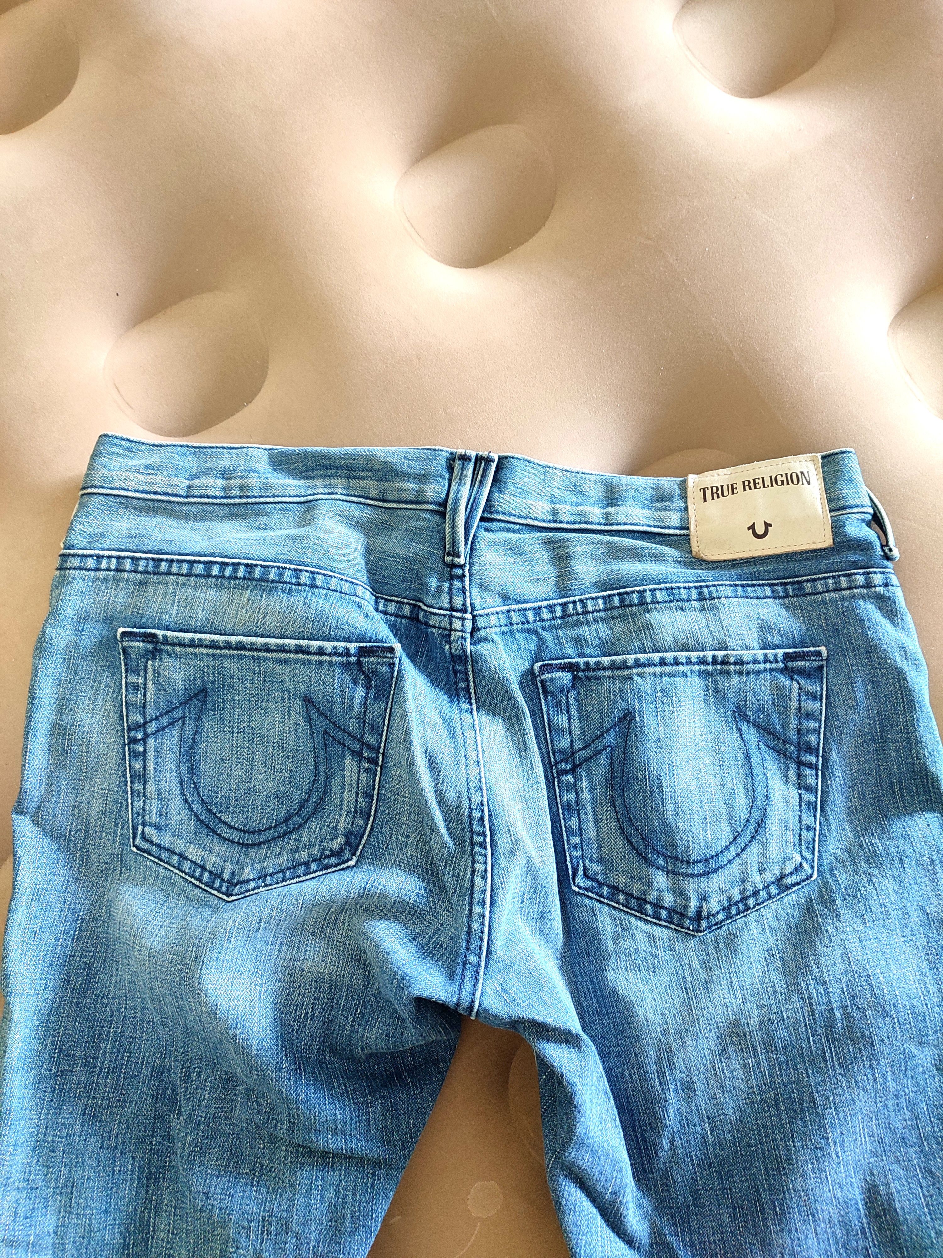 True Religion Vintage True Religion Embroidery Jeans Size US 34 / EU 50 - 8 Thumbnail
