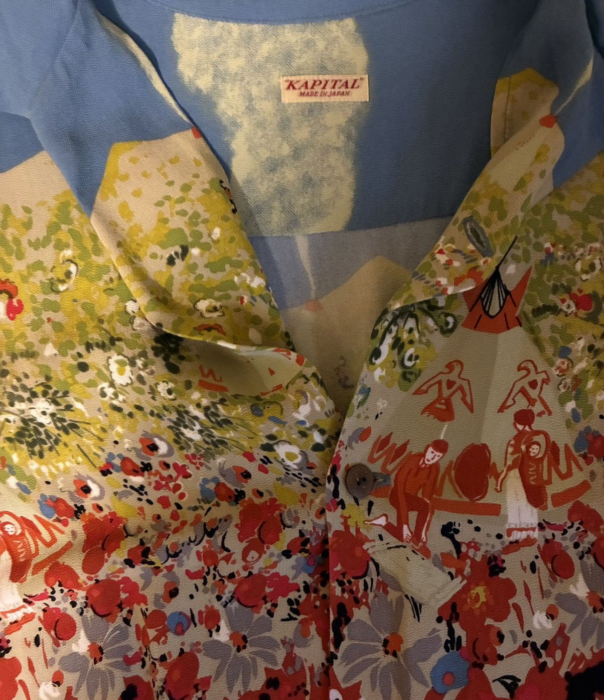 Kapital Kapital Rayon Navajoland Aloha Shirt Size US L / EU 52-54 / 3 - 3 Thumbnail