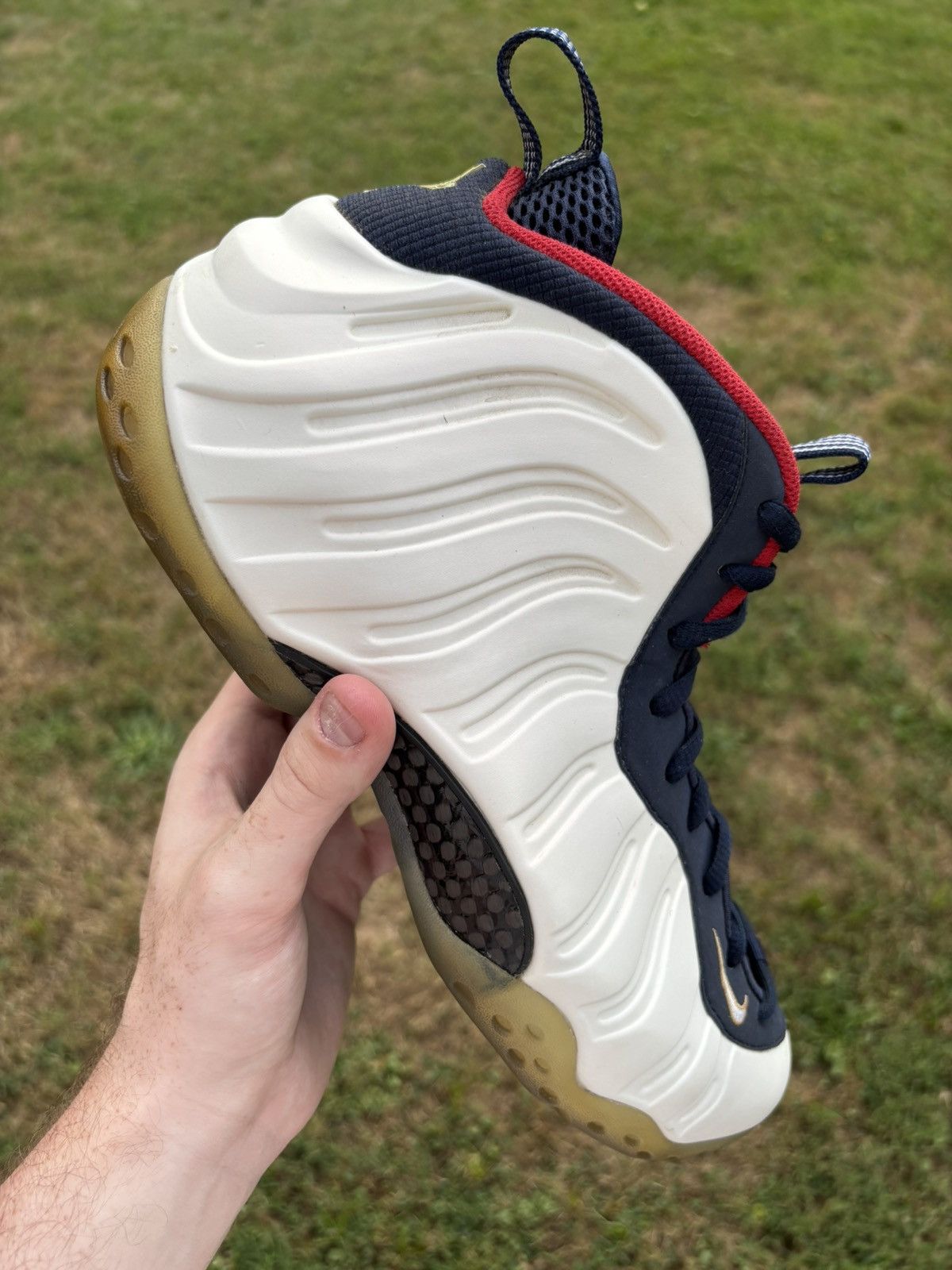 Nike Nike Air Foamposite One PRM Olympic Size 11 Size US 11 / EU 44 - 1 Thumbnail