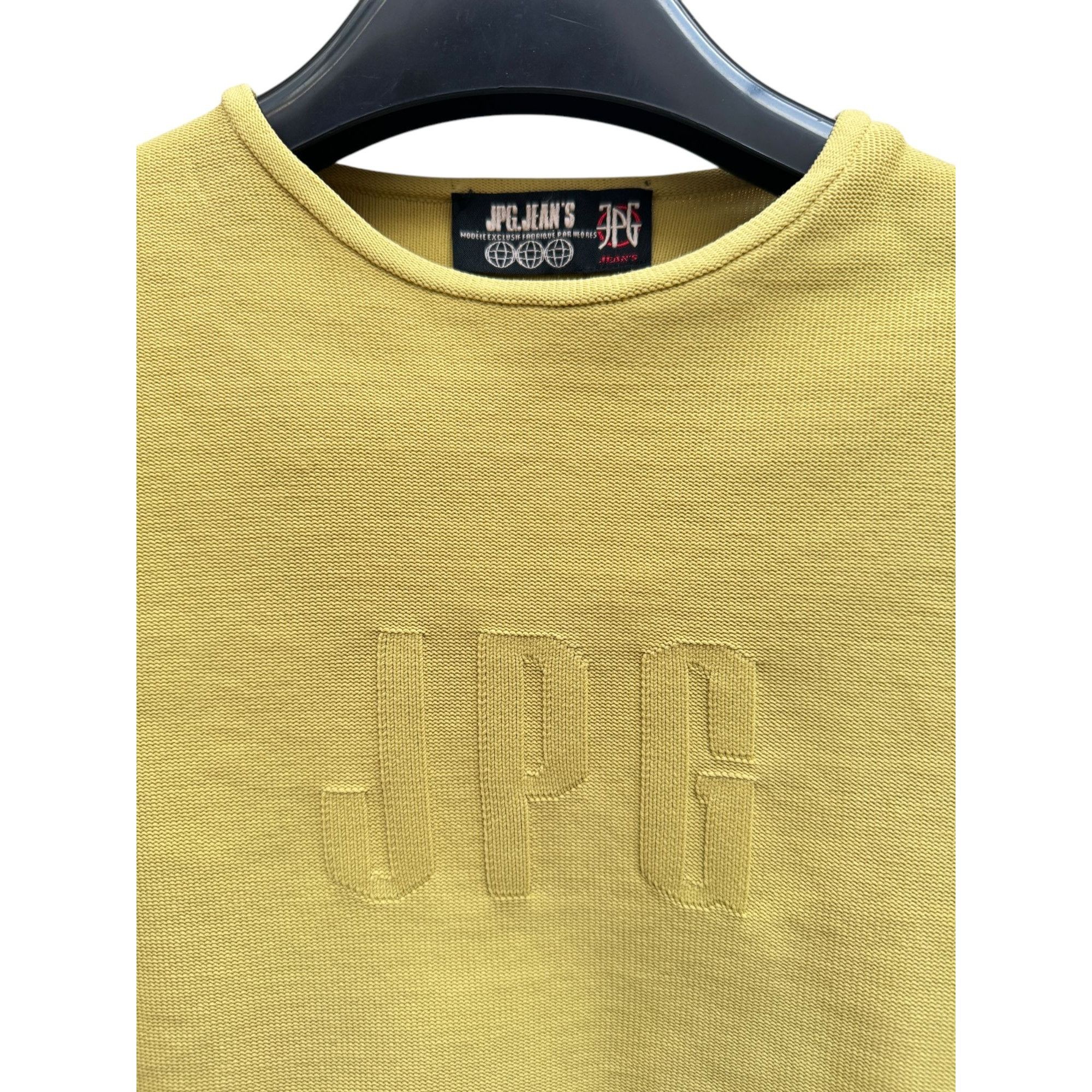 Jean Paul Gaultier Vintage Yellow JPG Top Size S / US 4 / IT 40 - 2 Thumbnail