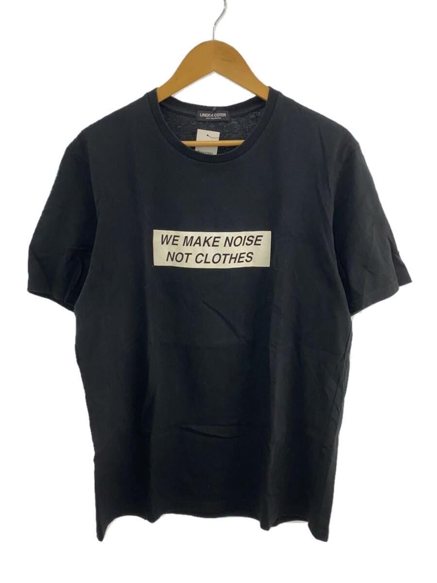 image of Undercover Ss18 We Make Noise Not Clothes T-Shirt in Black, Men's (Size XL)